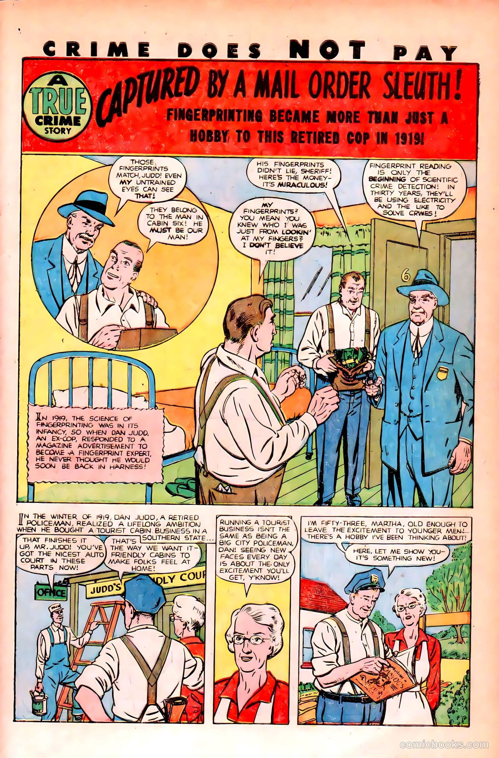Crime Does Not Pay #84 (1950) — page 41