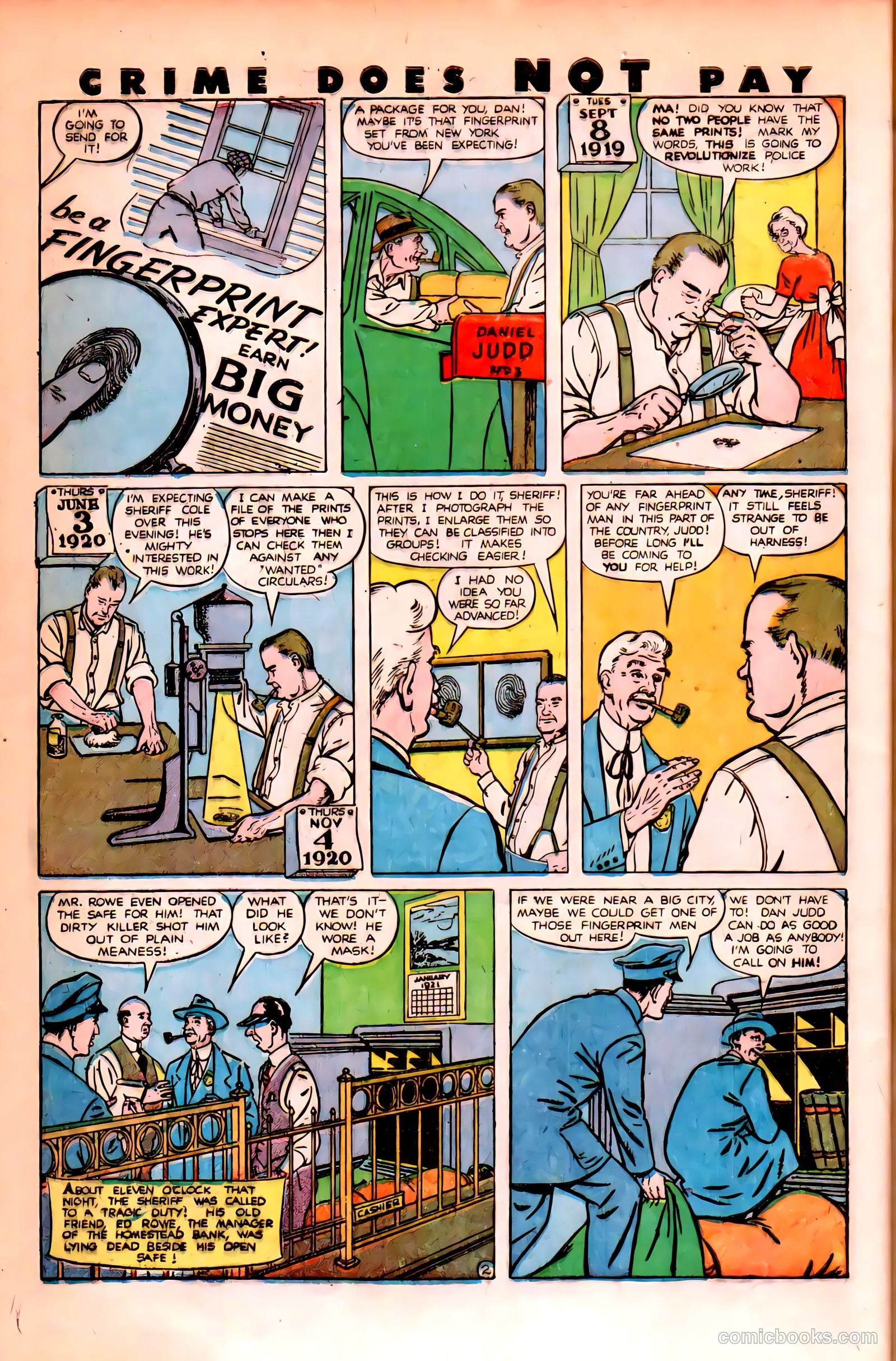 Crime Does Not Pay #84 (1950) — page 42