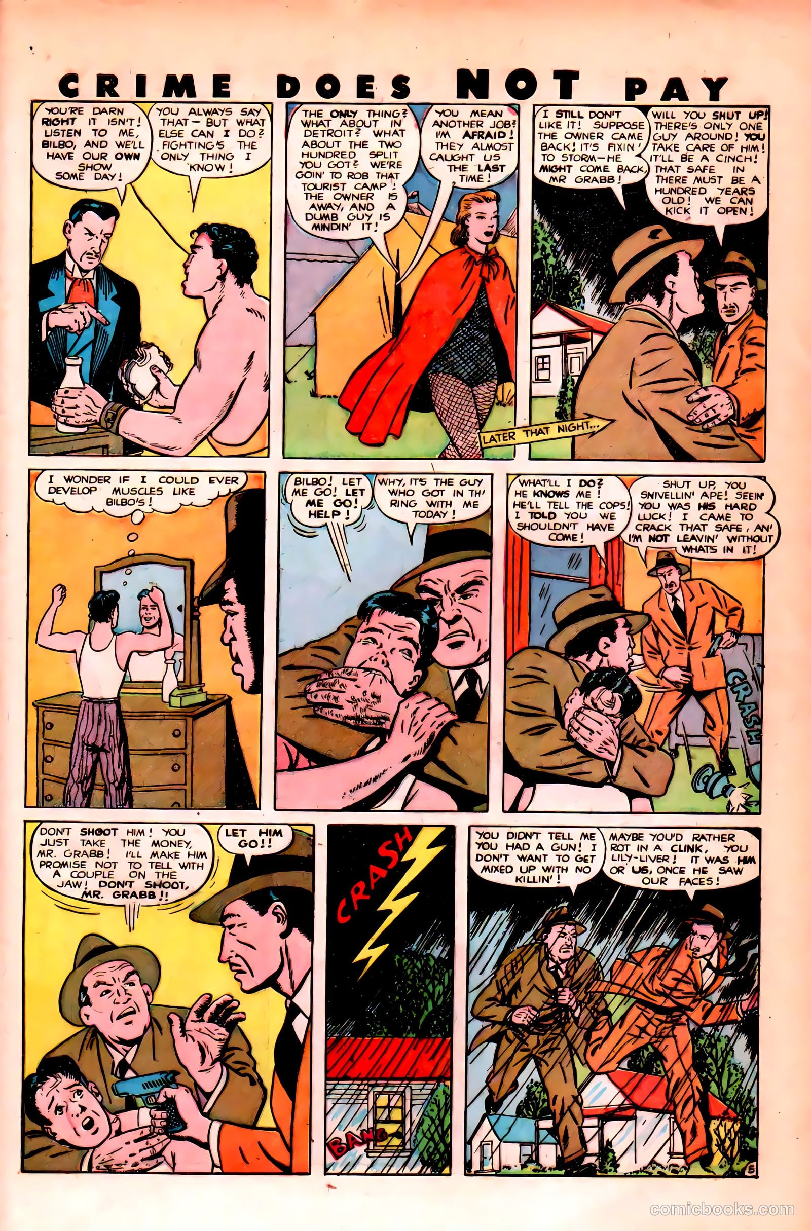 Crime Does Not Pay #84 (1950) — page 45