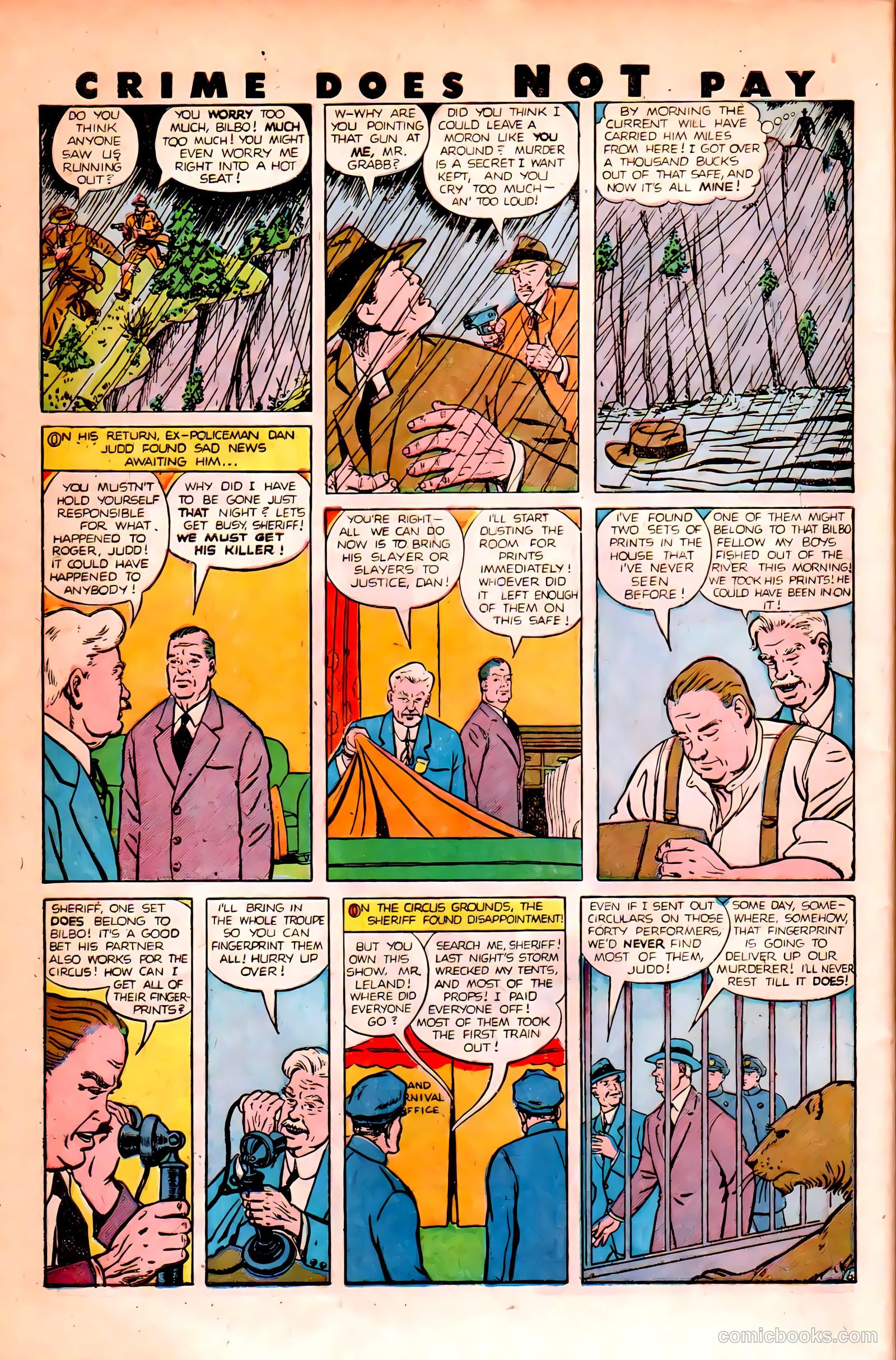 Crime Does Not Pay #84 (1950) — page 46