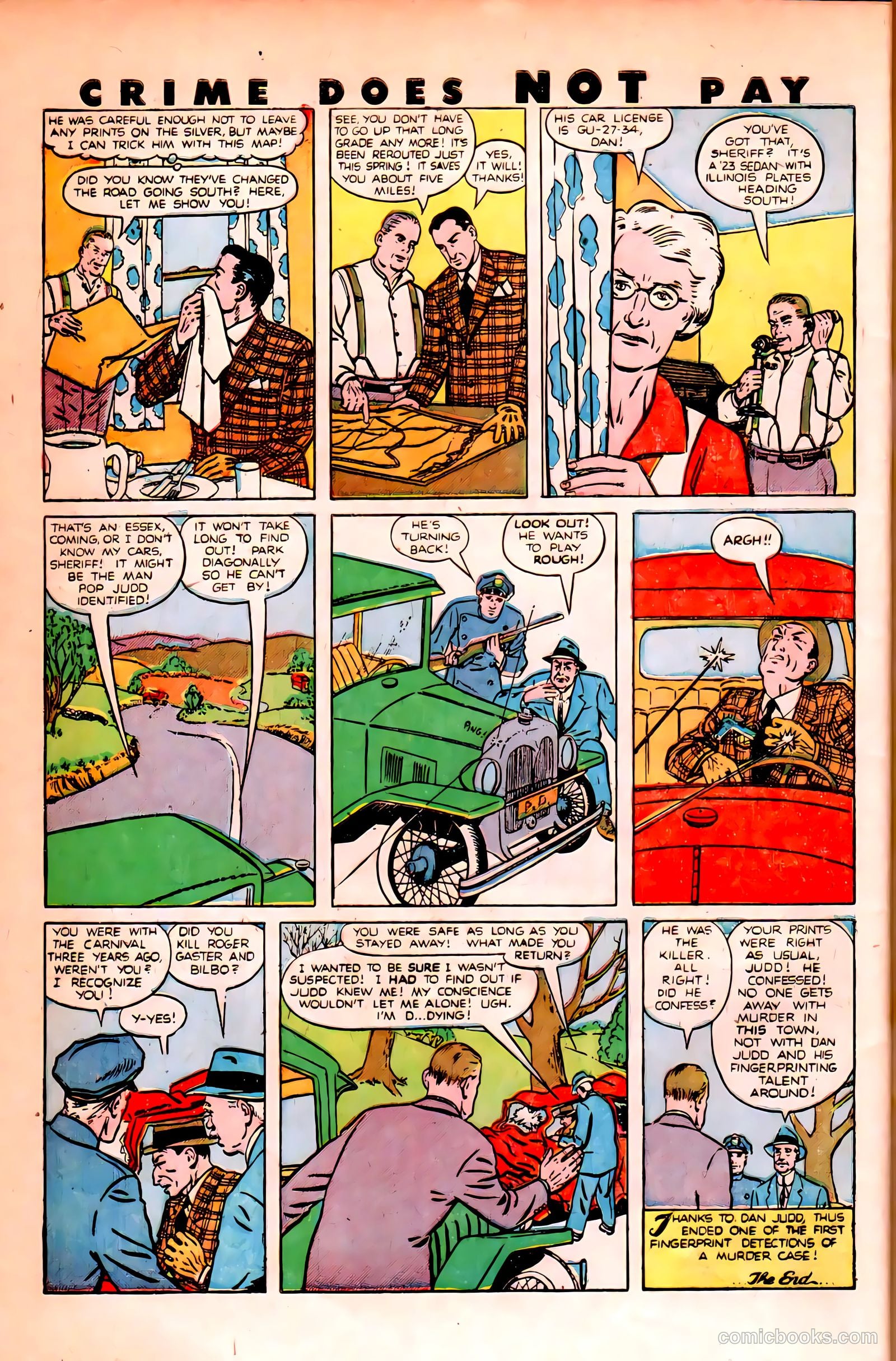 Crime Does Not Pay #84 (1950) — page 48