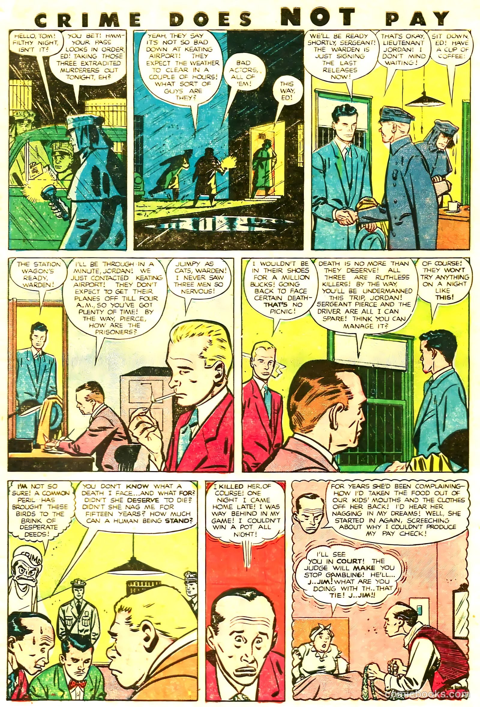 Crime Does Not Pay #85 (1950) — page 5