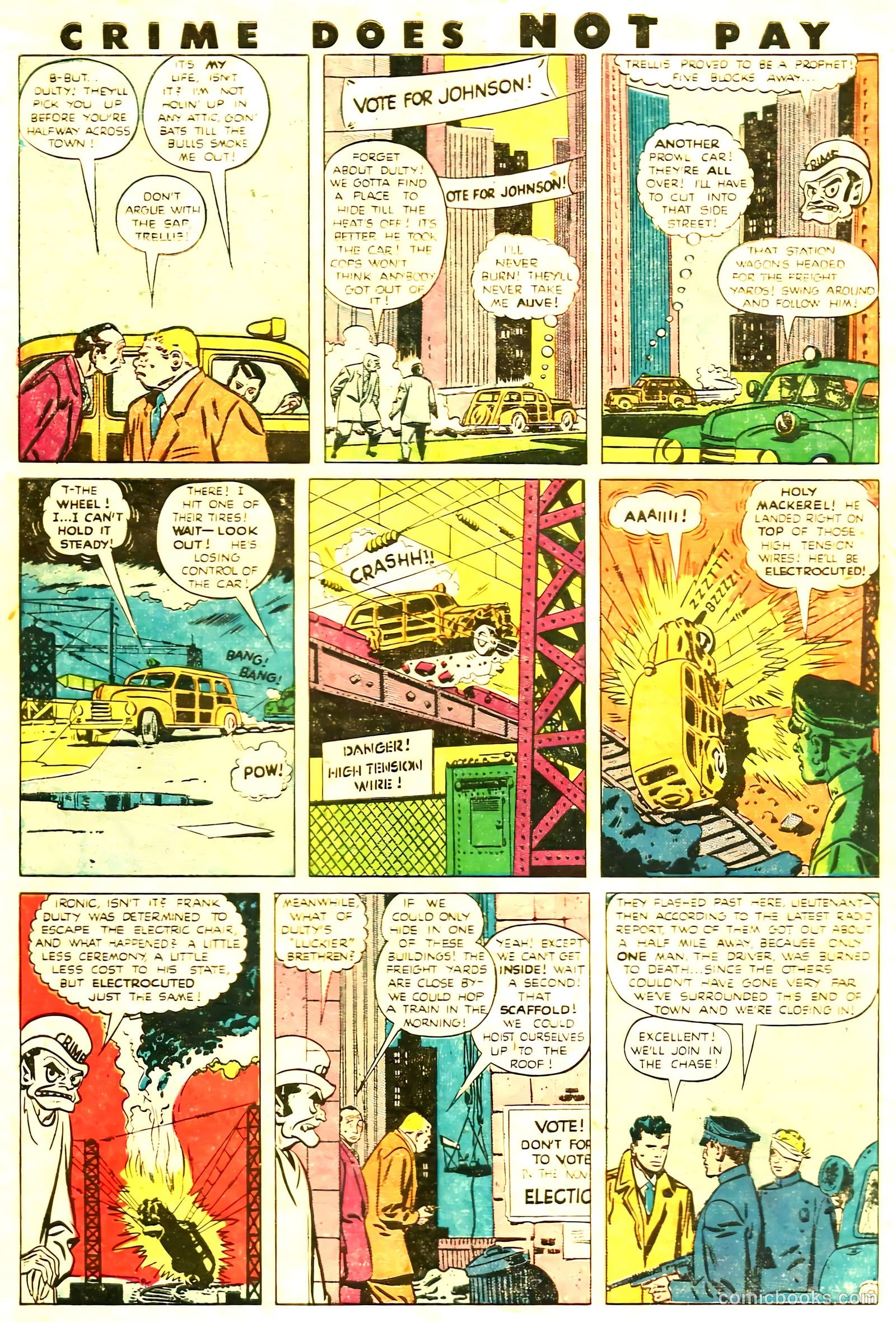 Crime Does Not Pay #85 (1950) — page 12