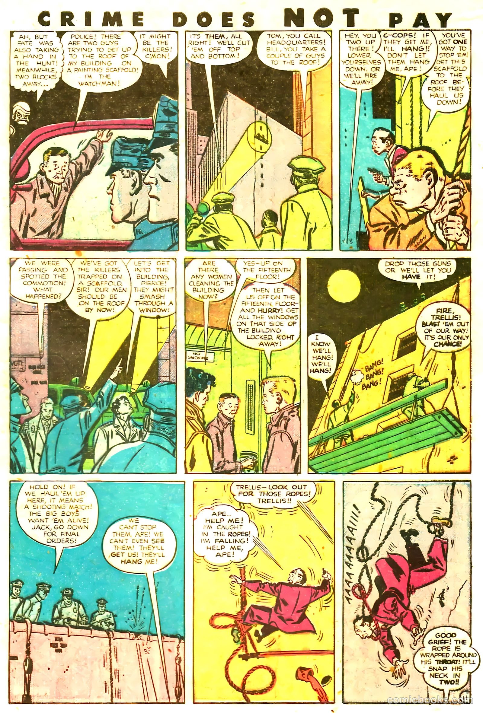 Crime Does Not Pay #85 (1950) — page 13