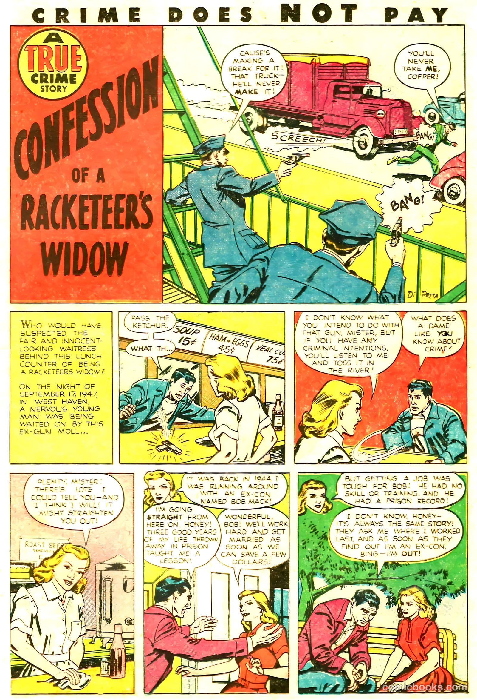 Crime Does Not Pay #85 (1950) — page 17