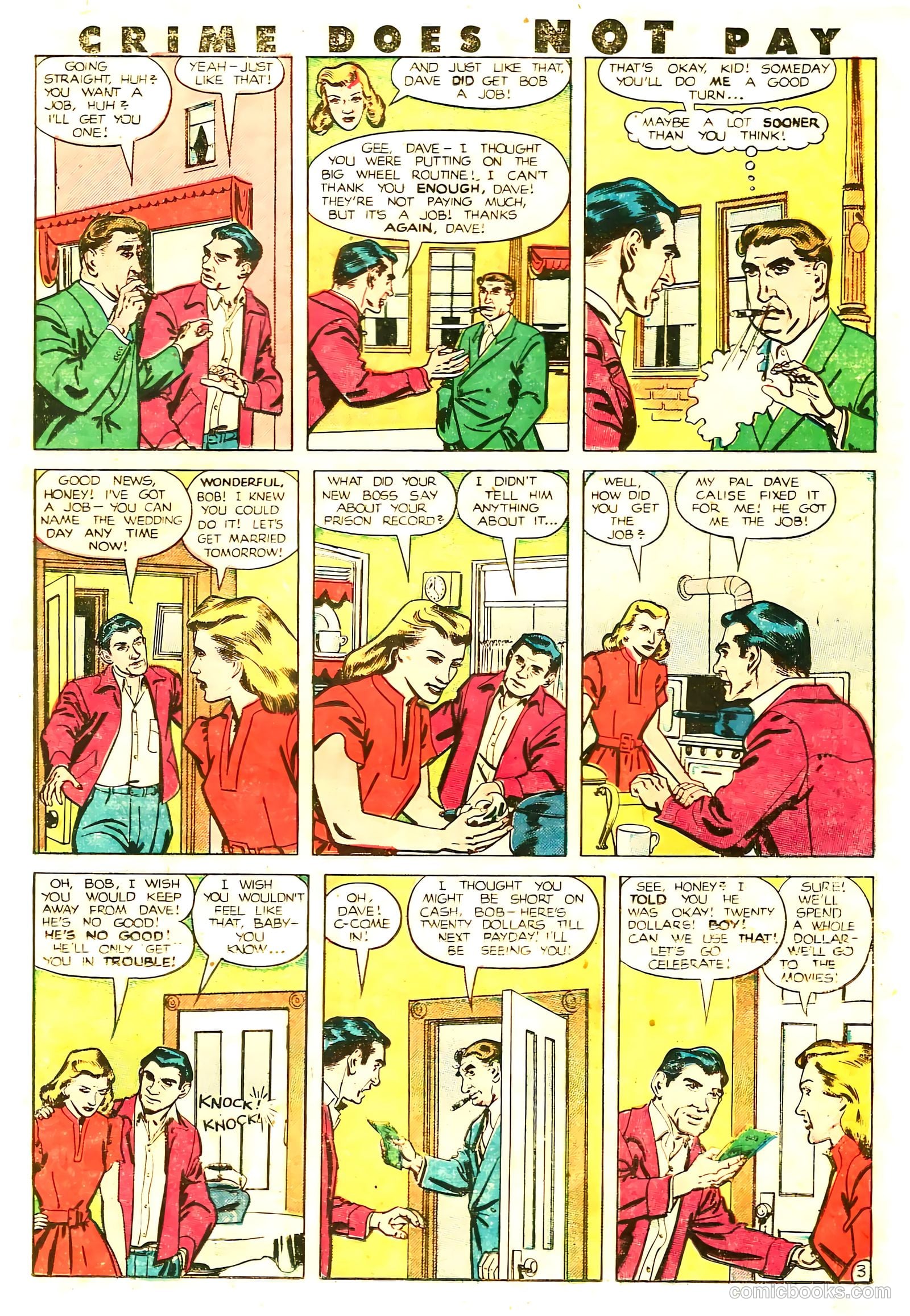 Crime Does Not Pay #85 (1950) — page 19