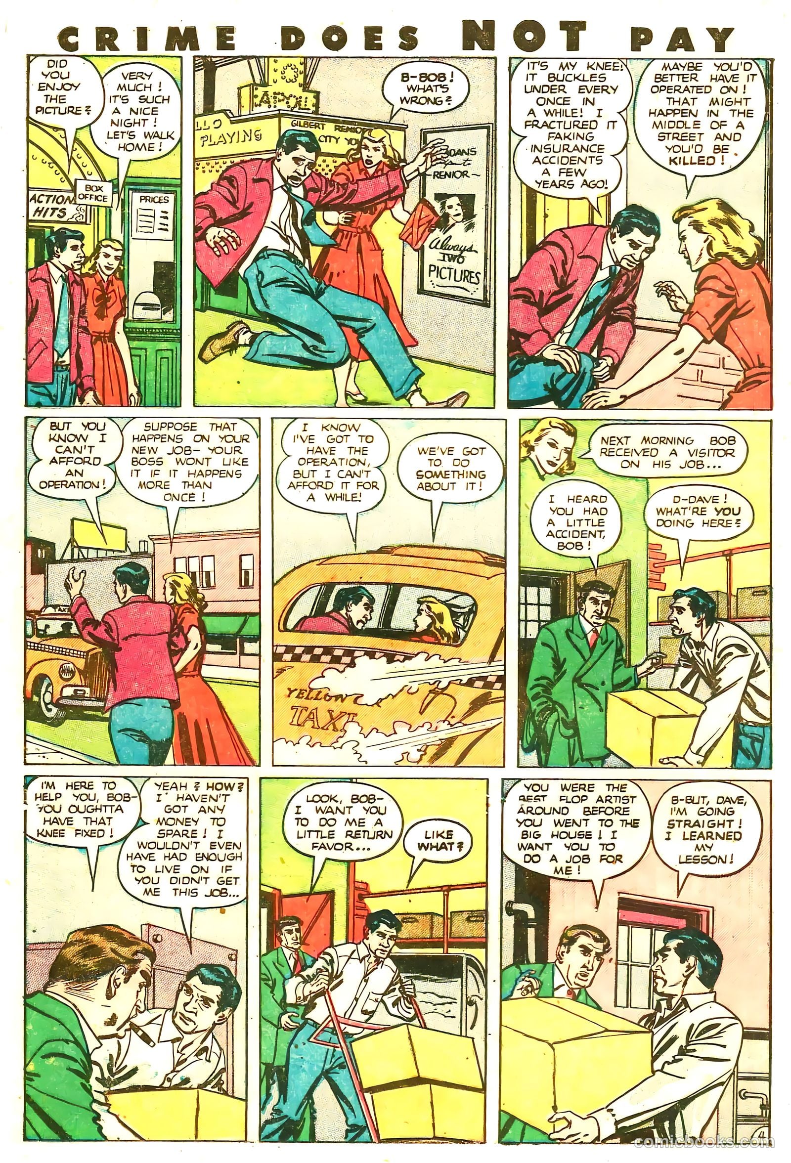 Crime Does Not Pay #85 (1950) — page 20