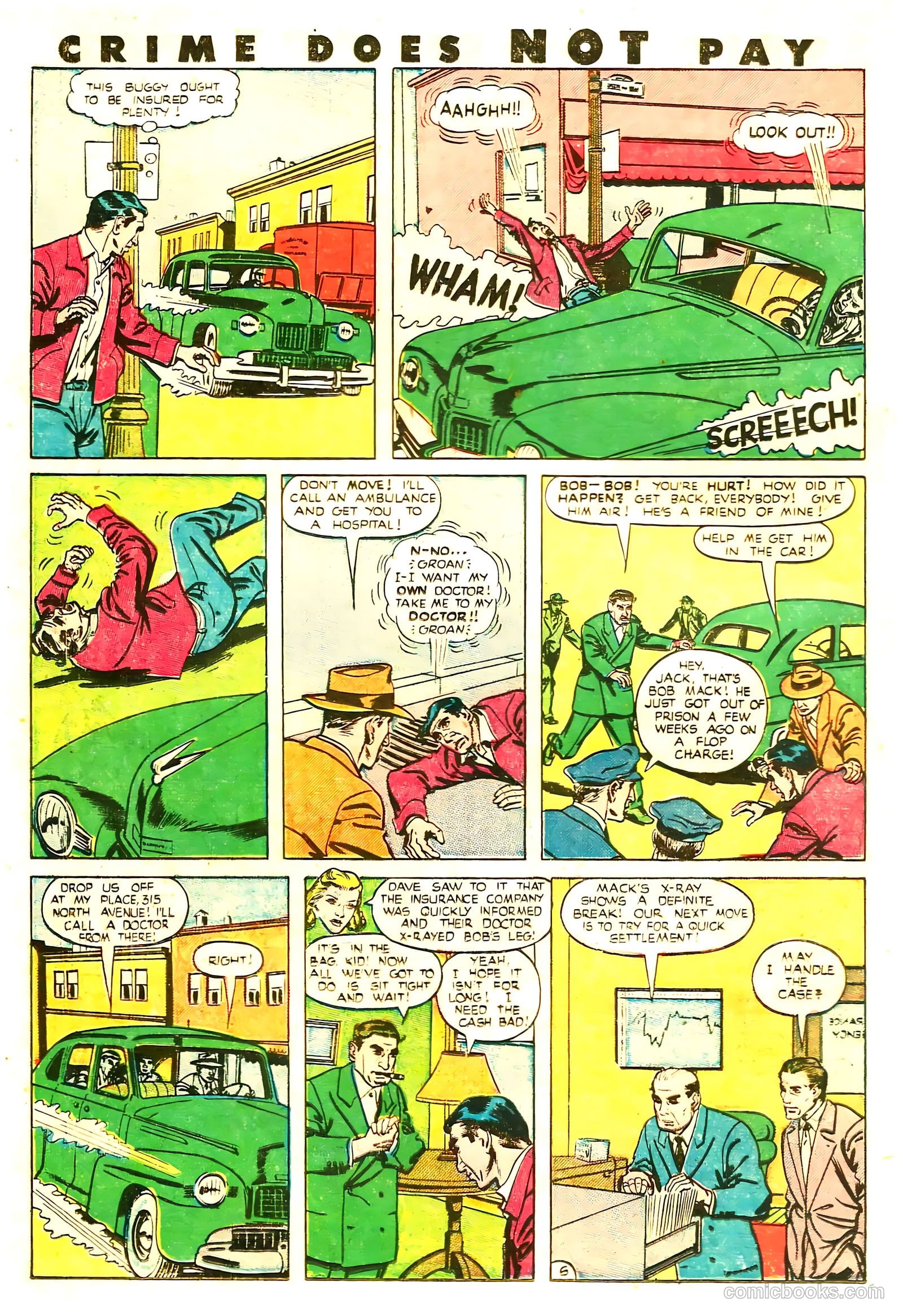 Crime Does Not Pay #85 (1950) — page 22
