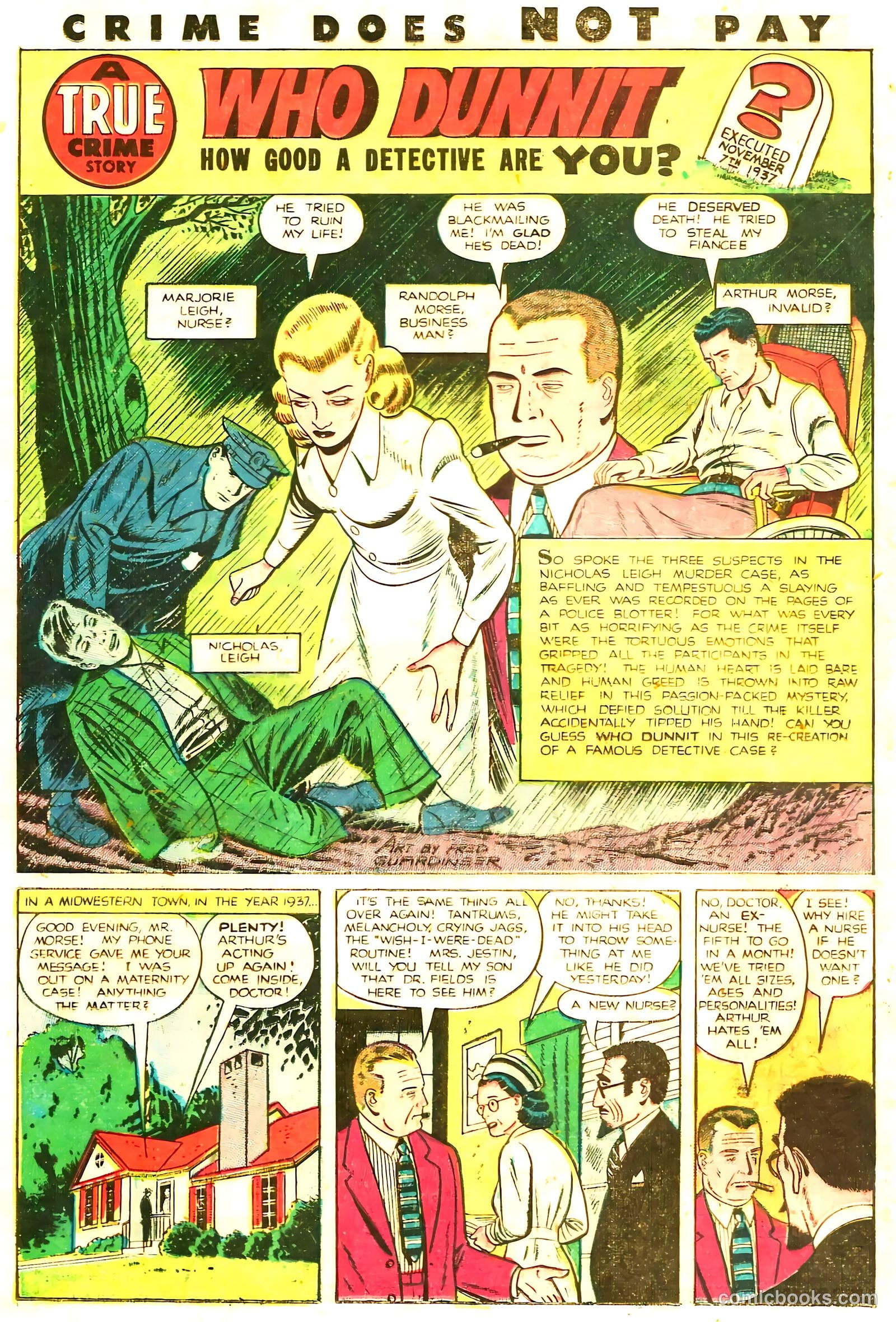 Crime Does Not Pay #85 (1950) — page 28