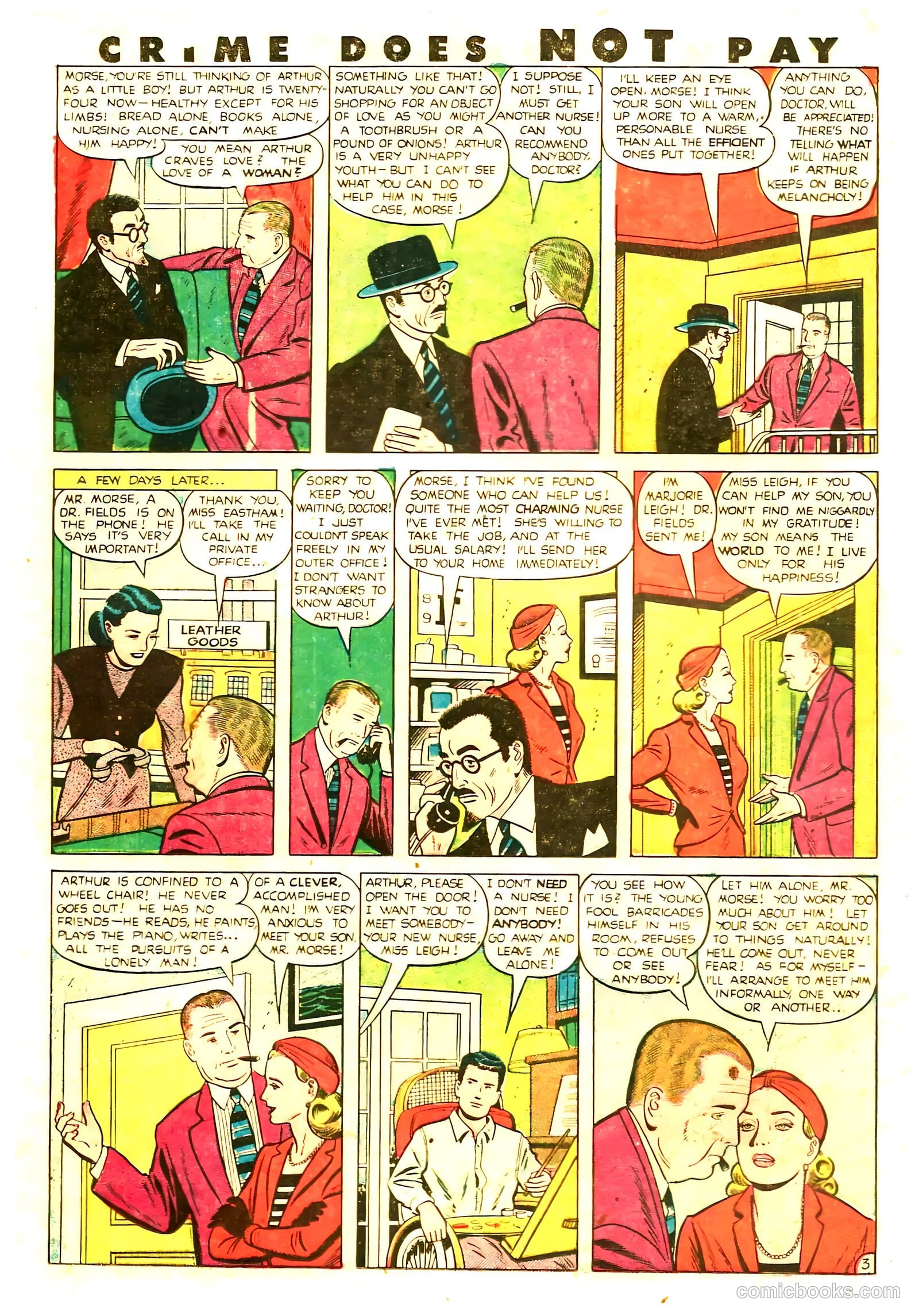 Crime Does Not Pay #85 (1950) — page 30