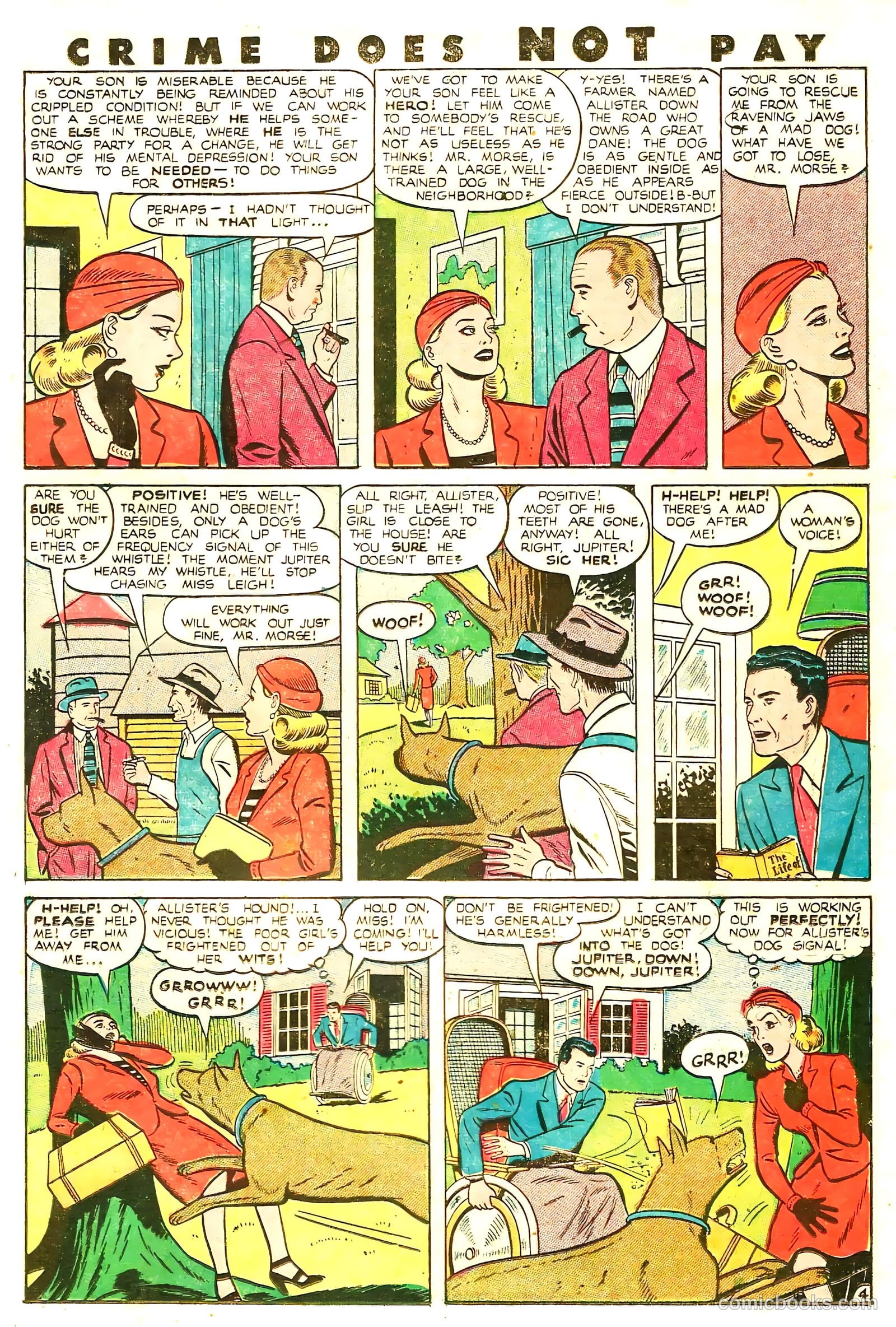 Crime Does Not Pay #85 (1950) — page 31