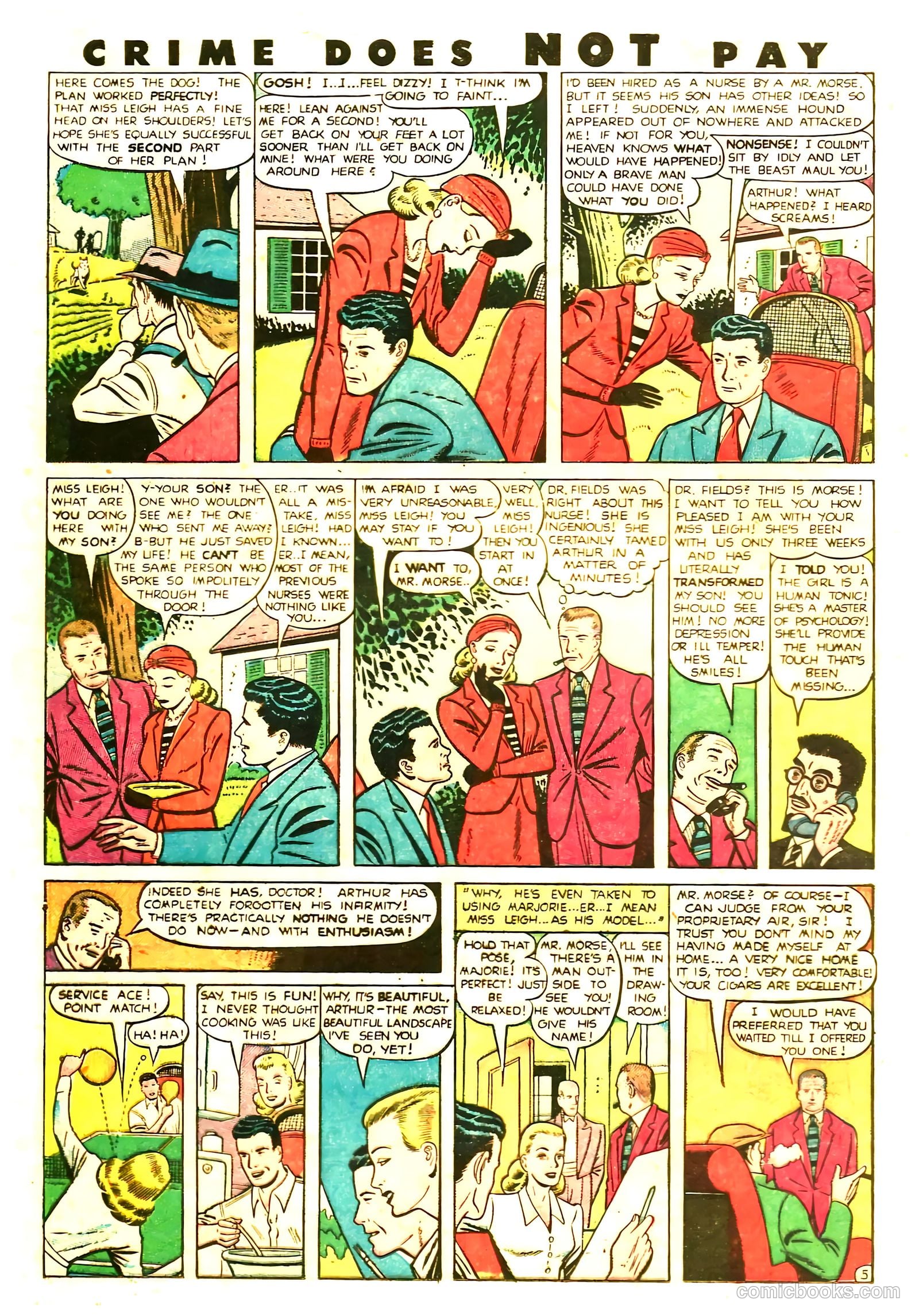 Crime Does Not Pay #85 (1950) — page 32