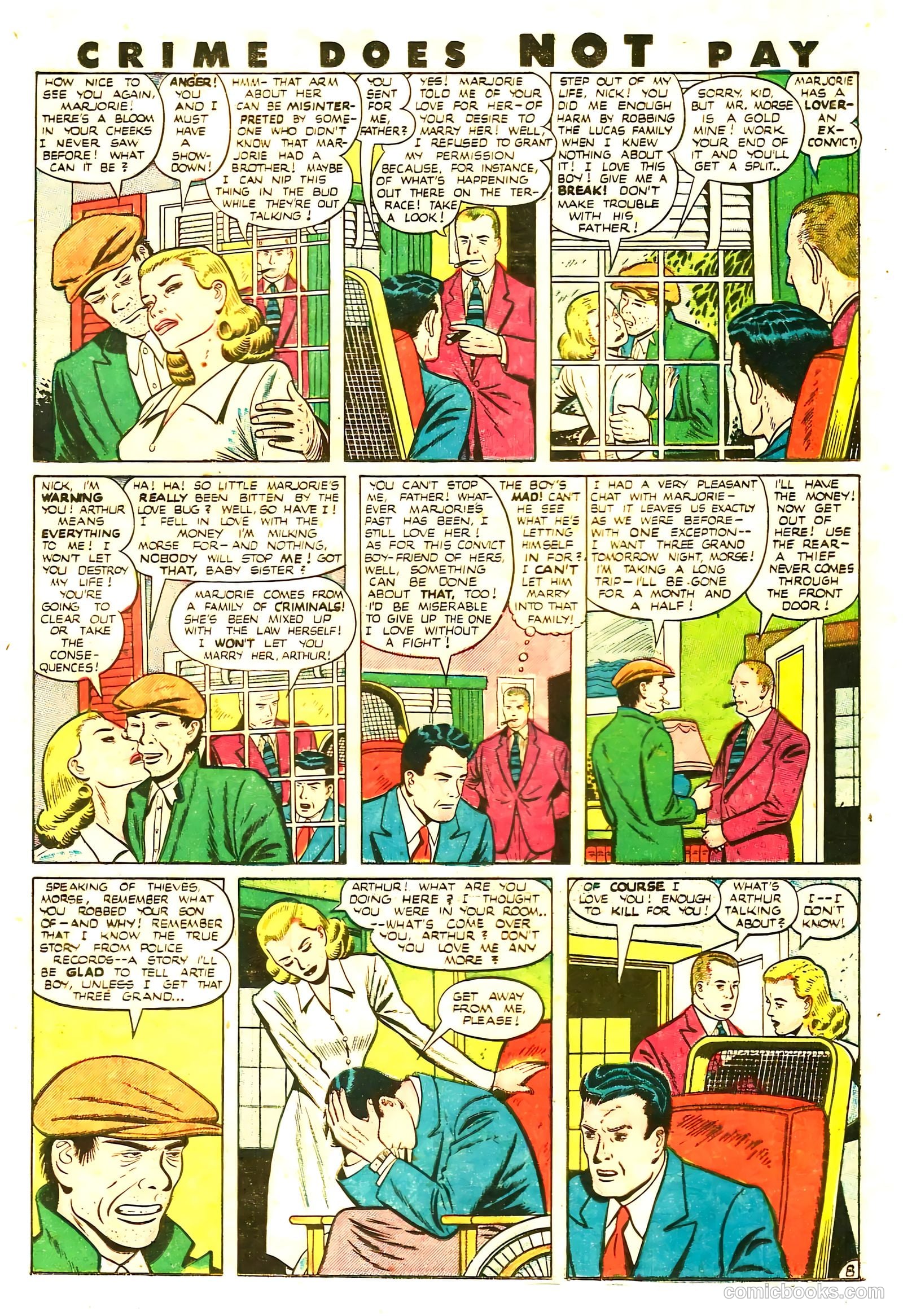 Crime Does Not Pay #85 (1950) — page 35