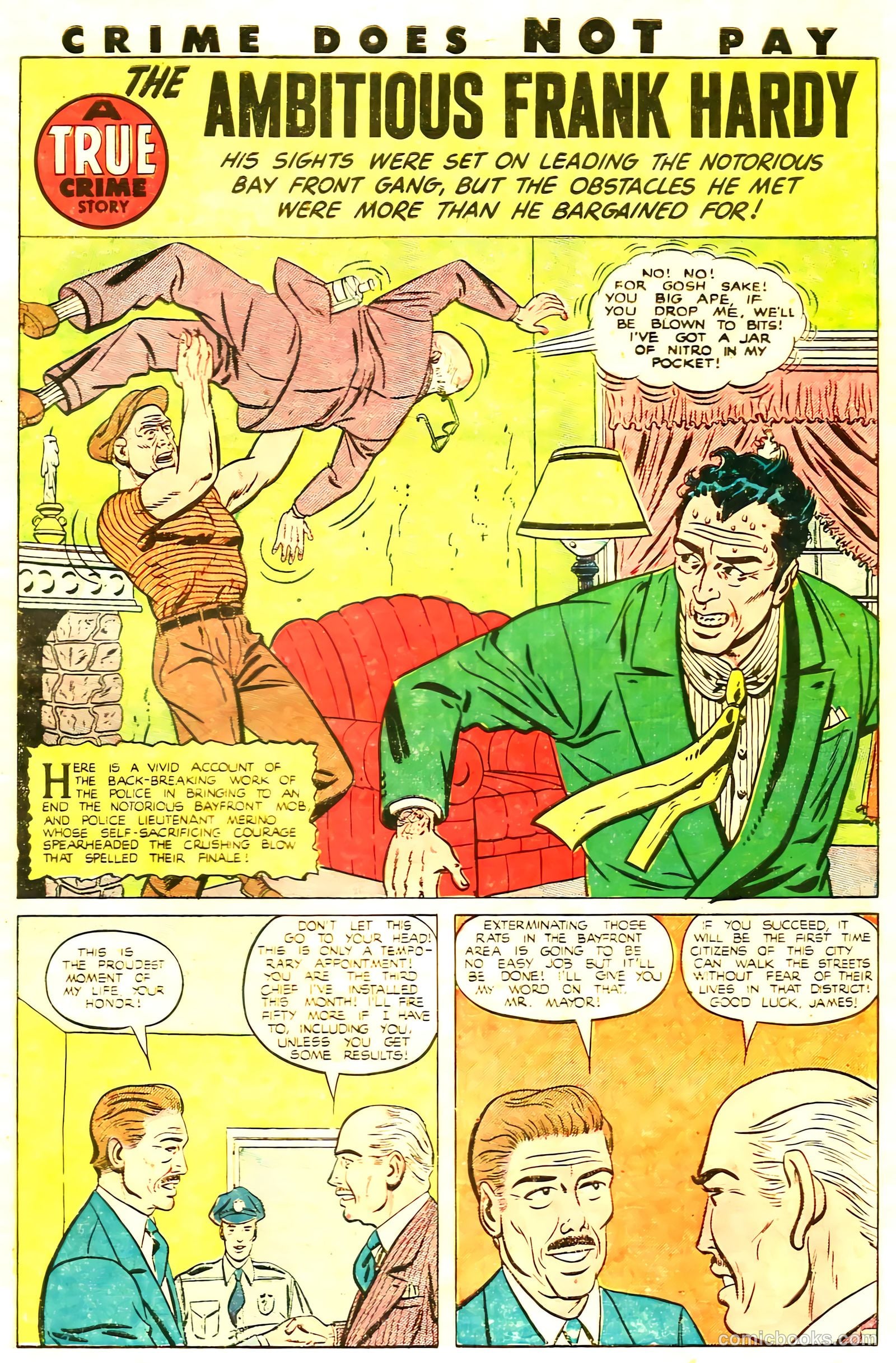 Crime Does Not Pay #85 (1950) — page 41