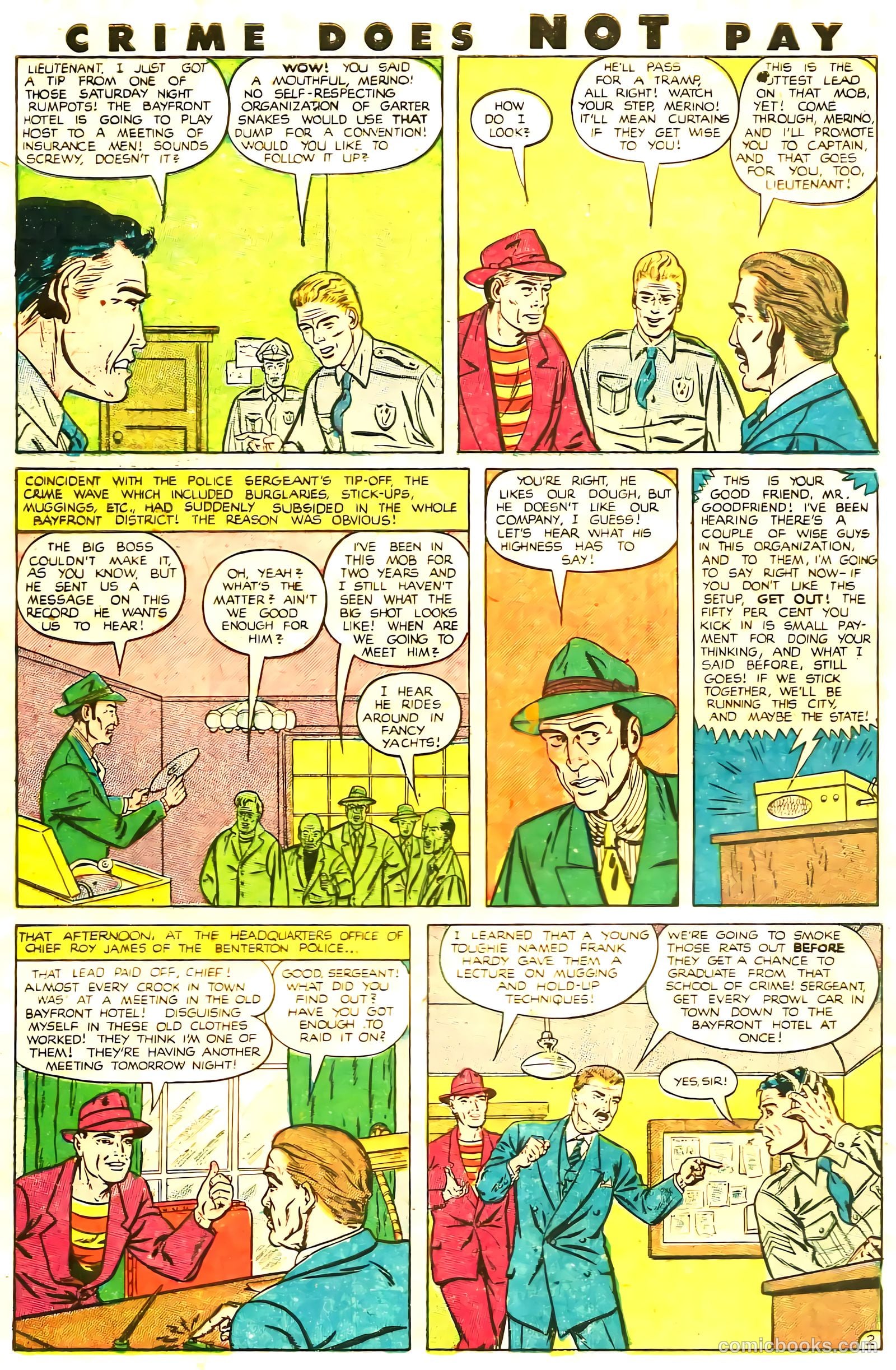 Crime Does Not Pay #85 (1950) — page 42