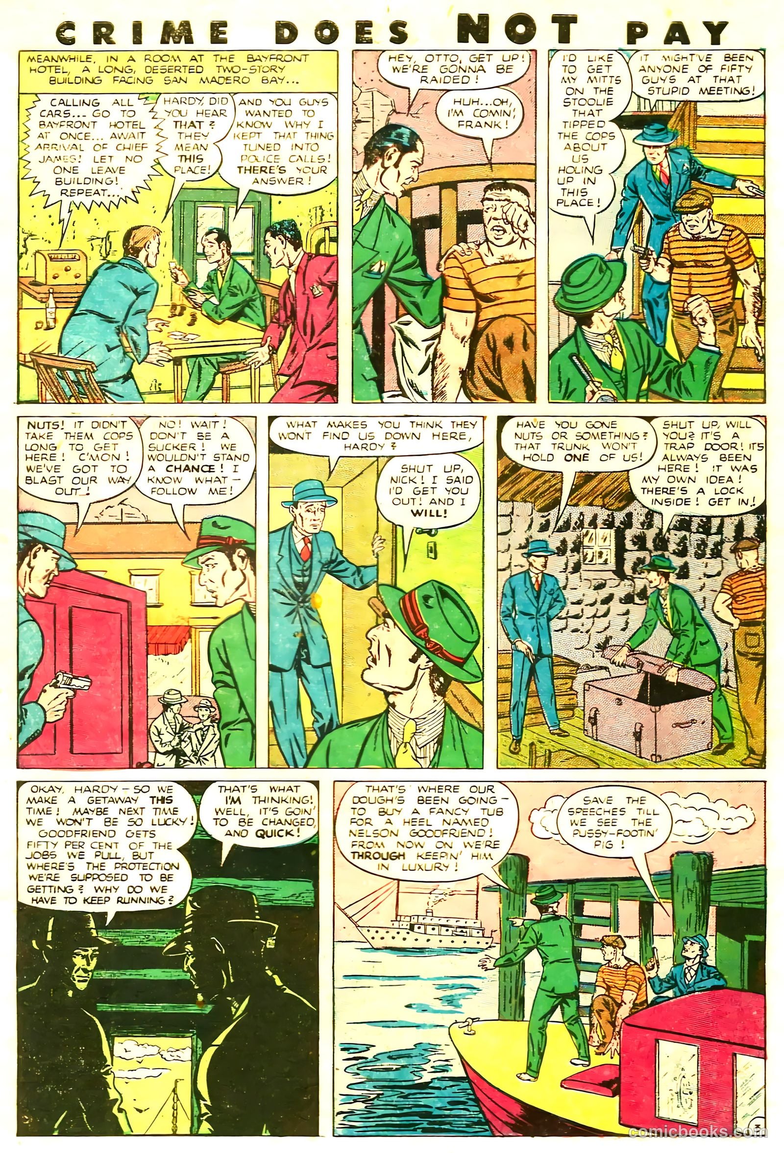 Crime Does Not Pay #85 (1950) — page 43