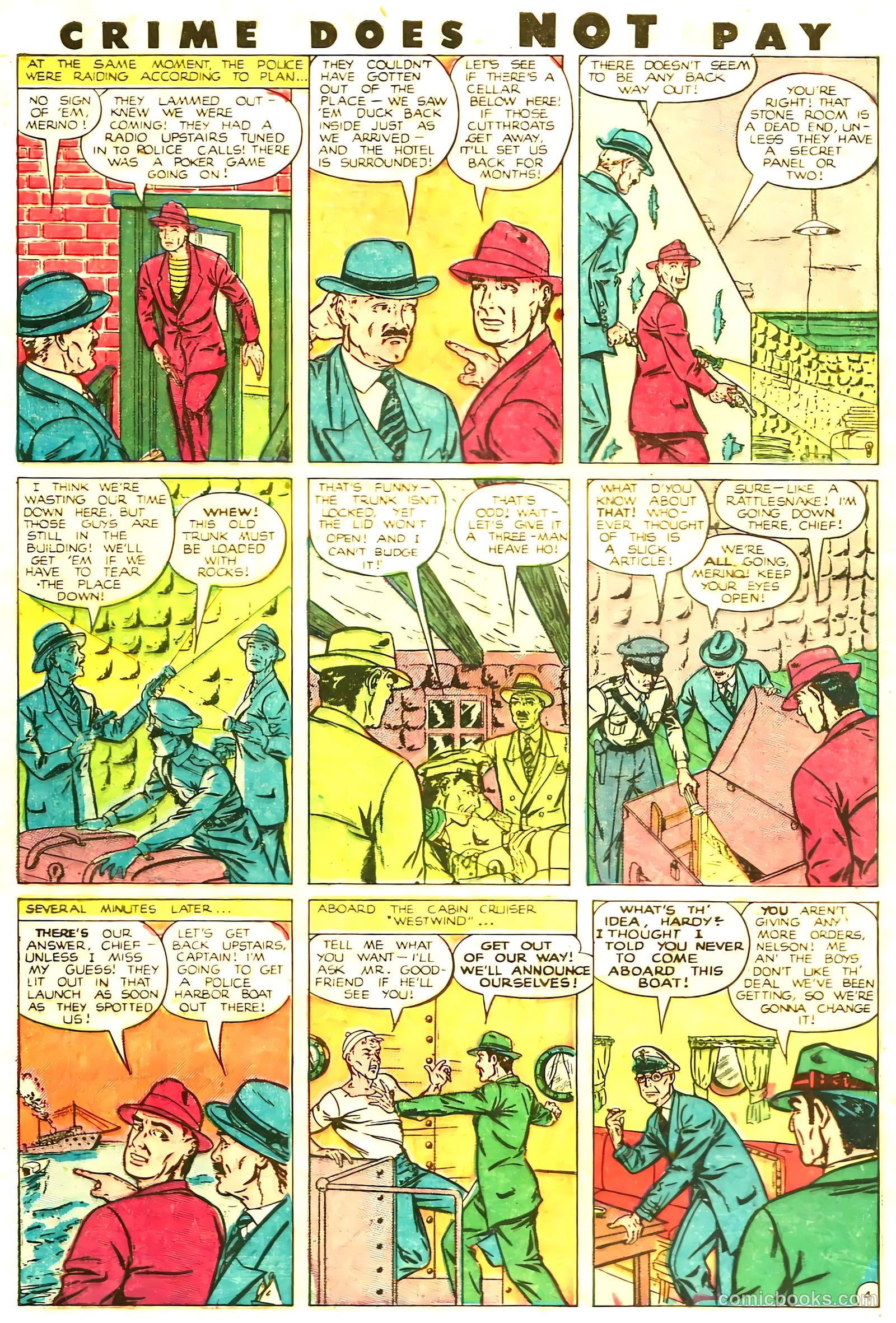 Crime Does Not Pay #85 (1950) — page 44
