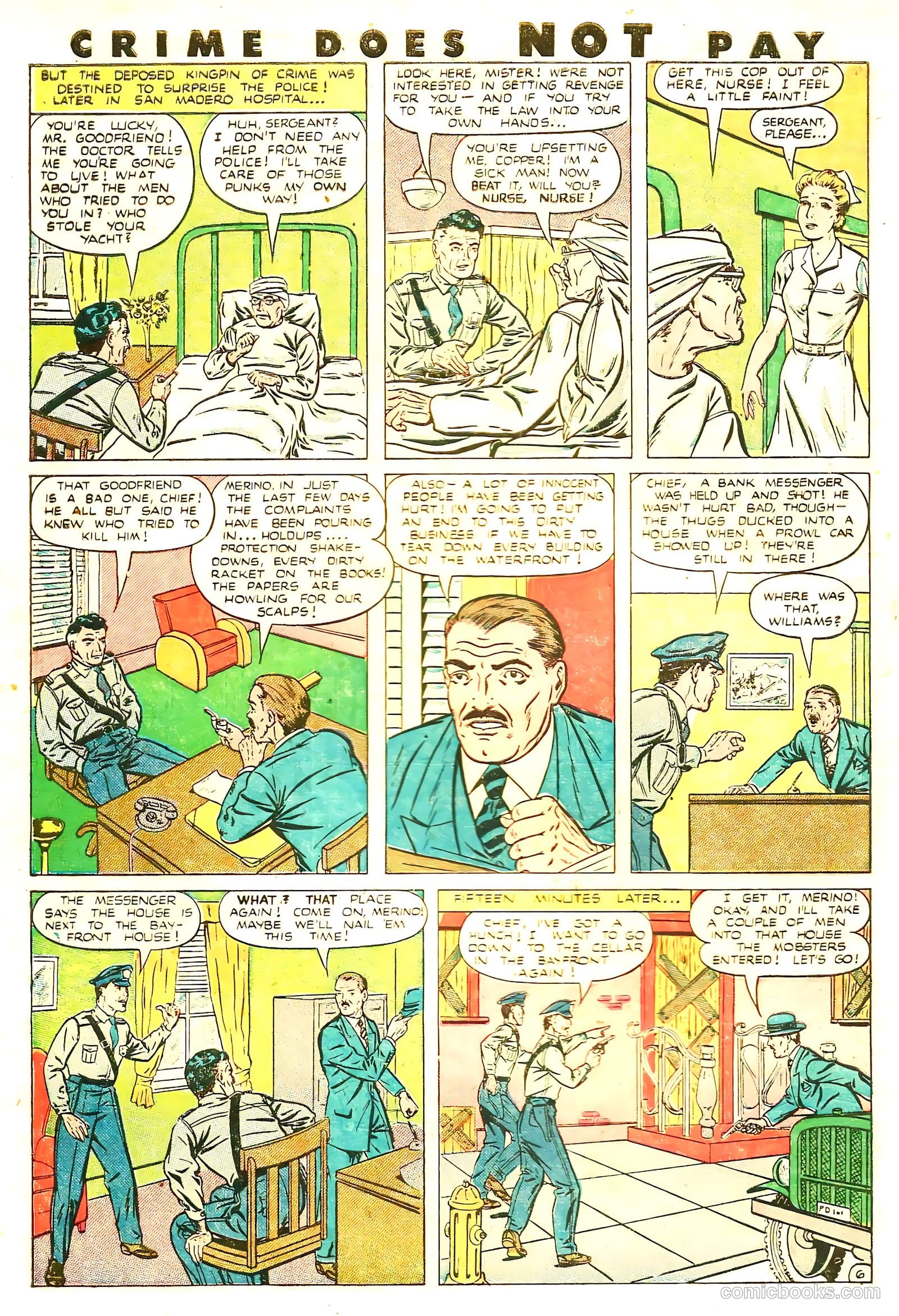 Crime Does Not Pay #85 (1950) — page 46