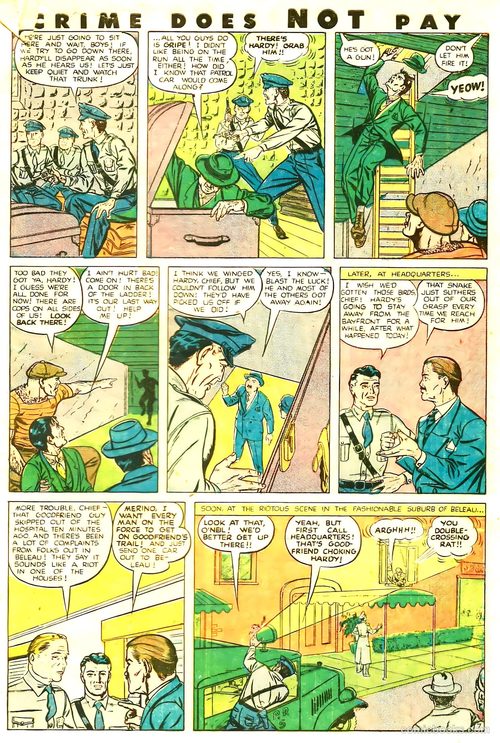 Crime Does Not Pay #85 (1950) — page 47