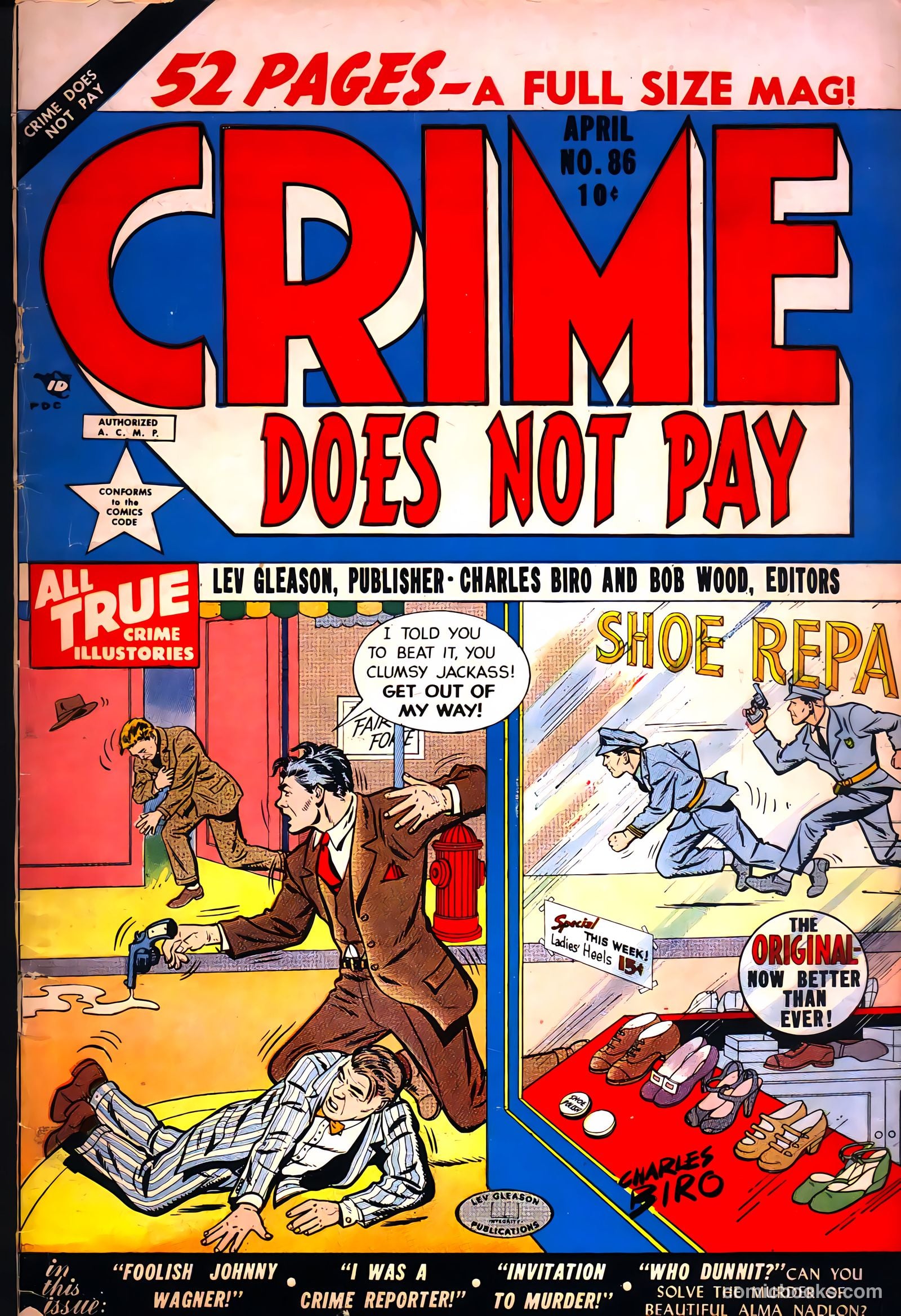 Crime Does Not Pay #86 (1950) — page 1