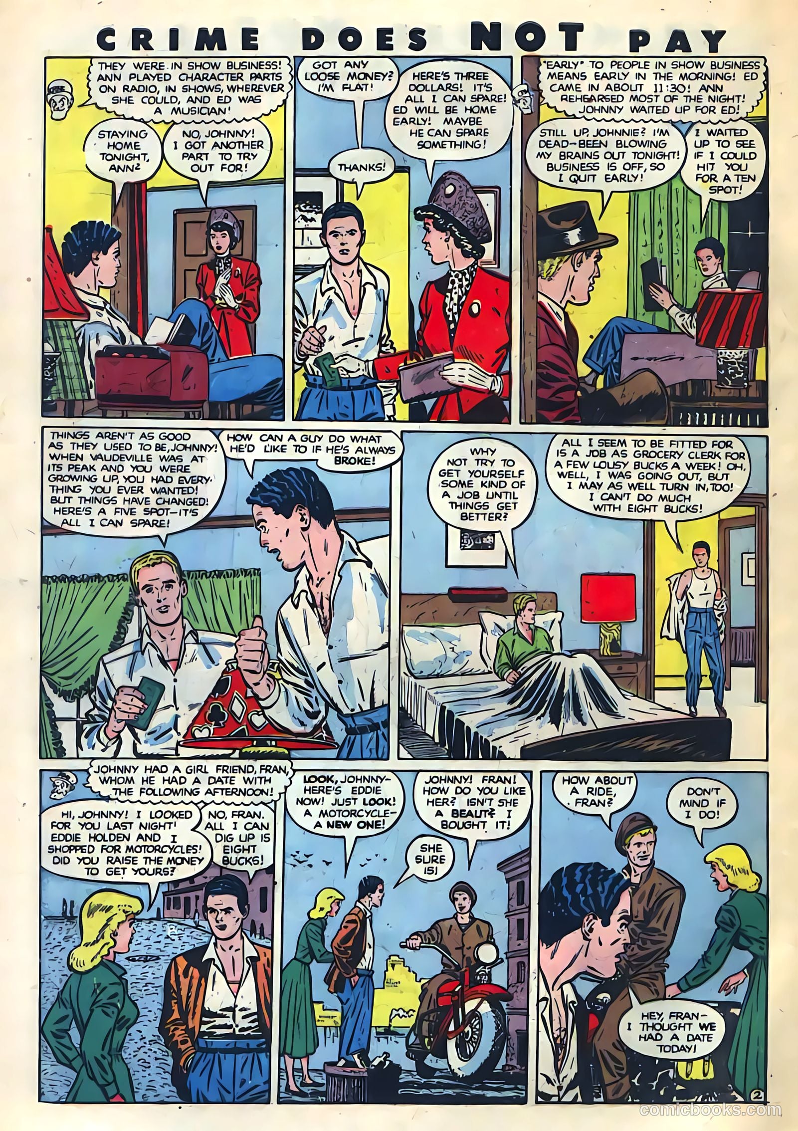 Crime Does Not Pay #86 (1950) — page 4