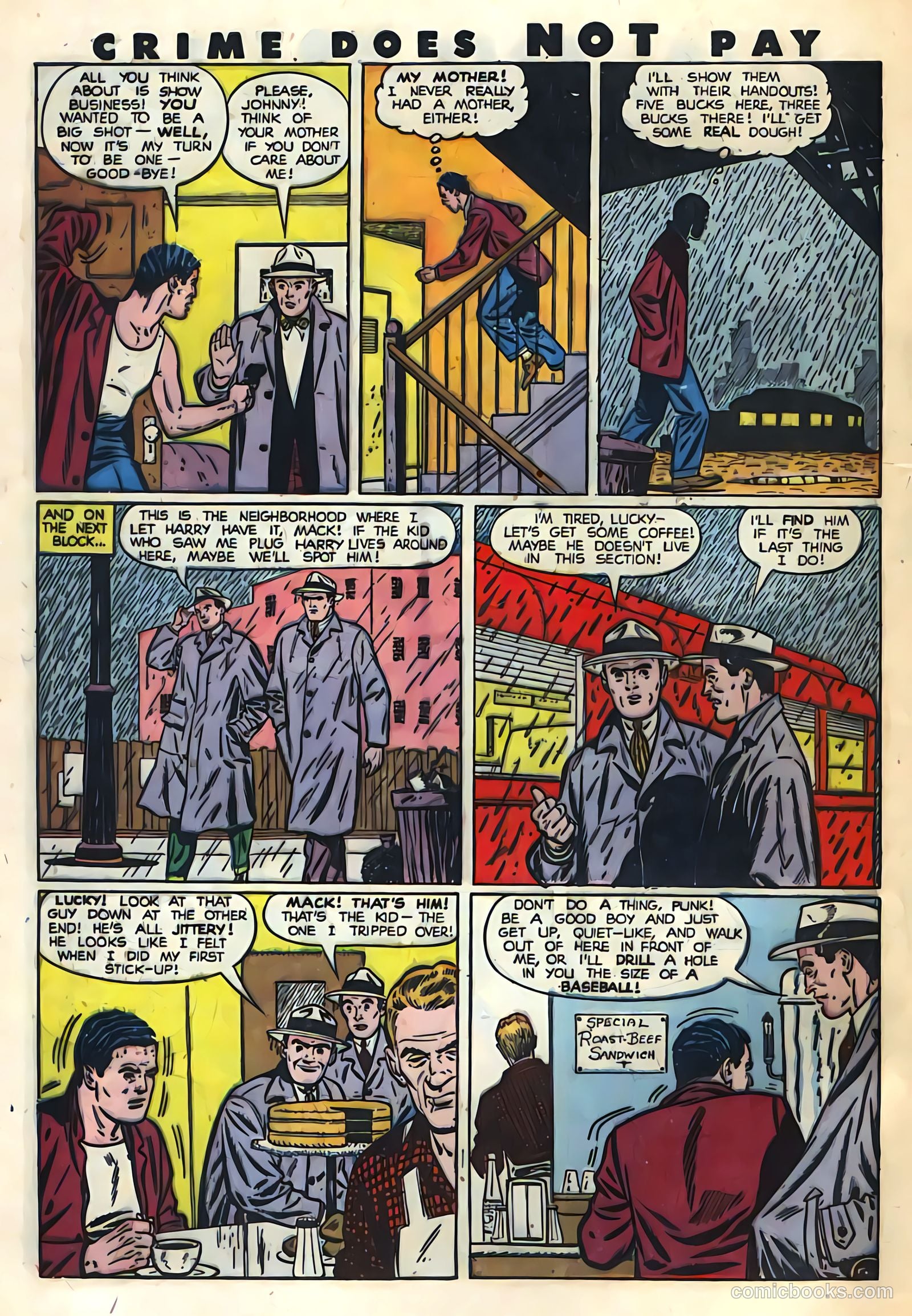 Crime Does Not Pay #86 (1950) — page 8