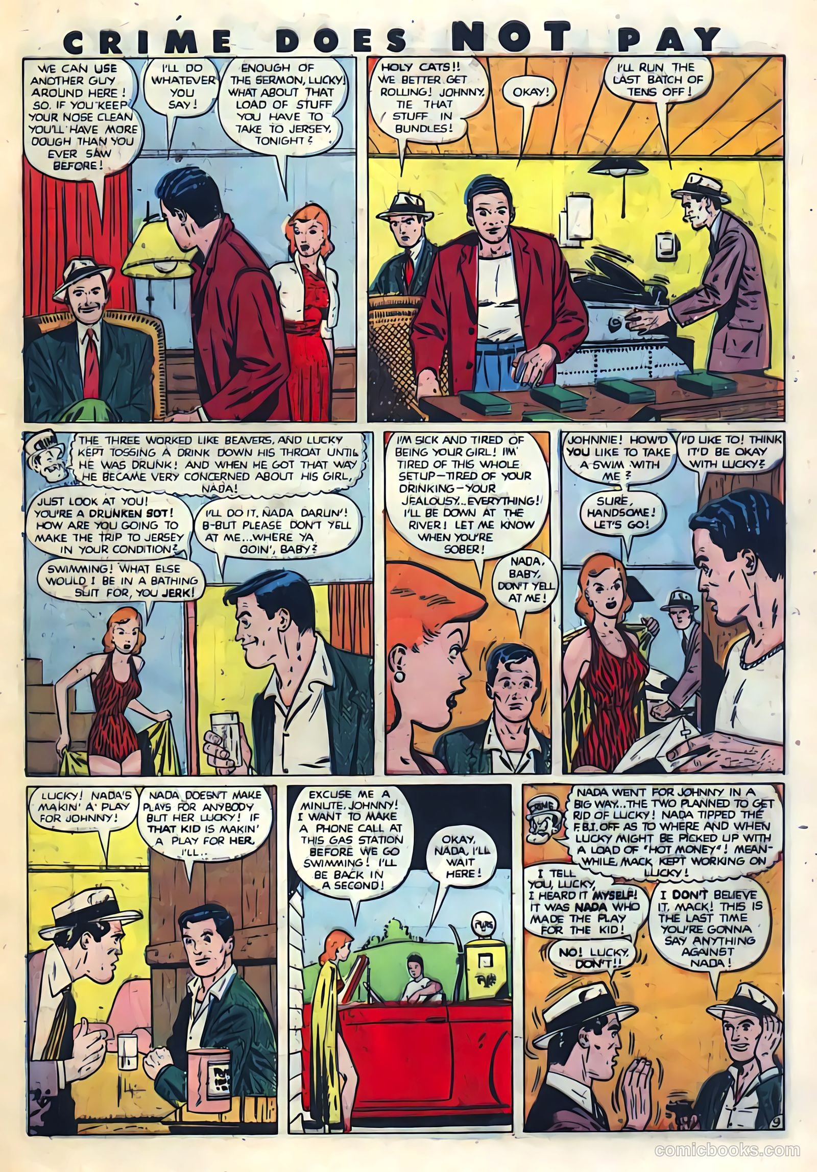 Crime Does Not Pay #86 (1950) — page 11