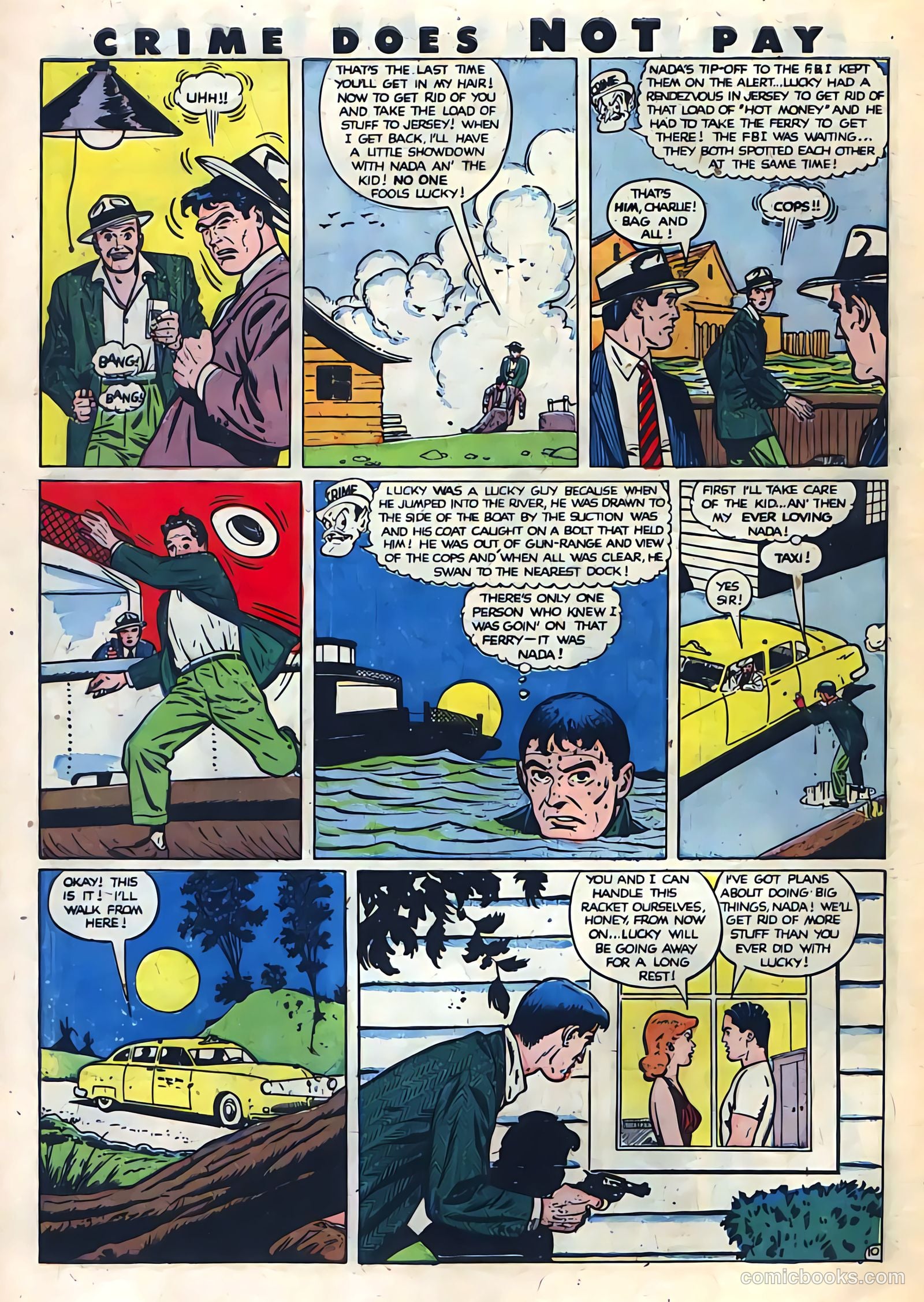 Crime Does Not Pay #86 (1950) — page 12