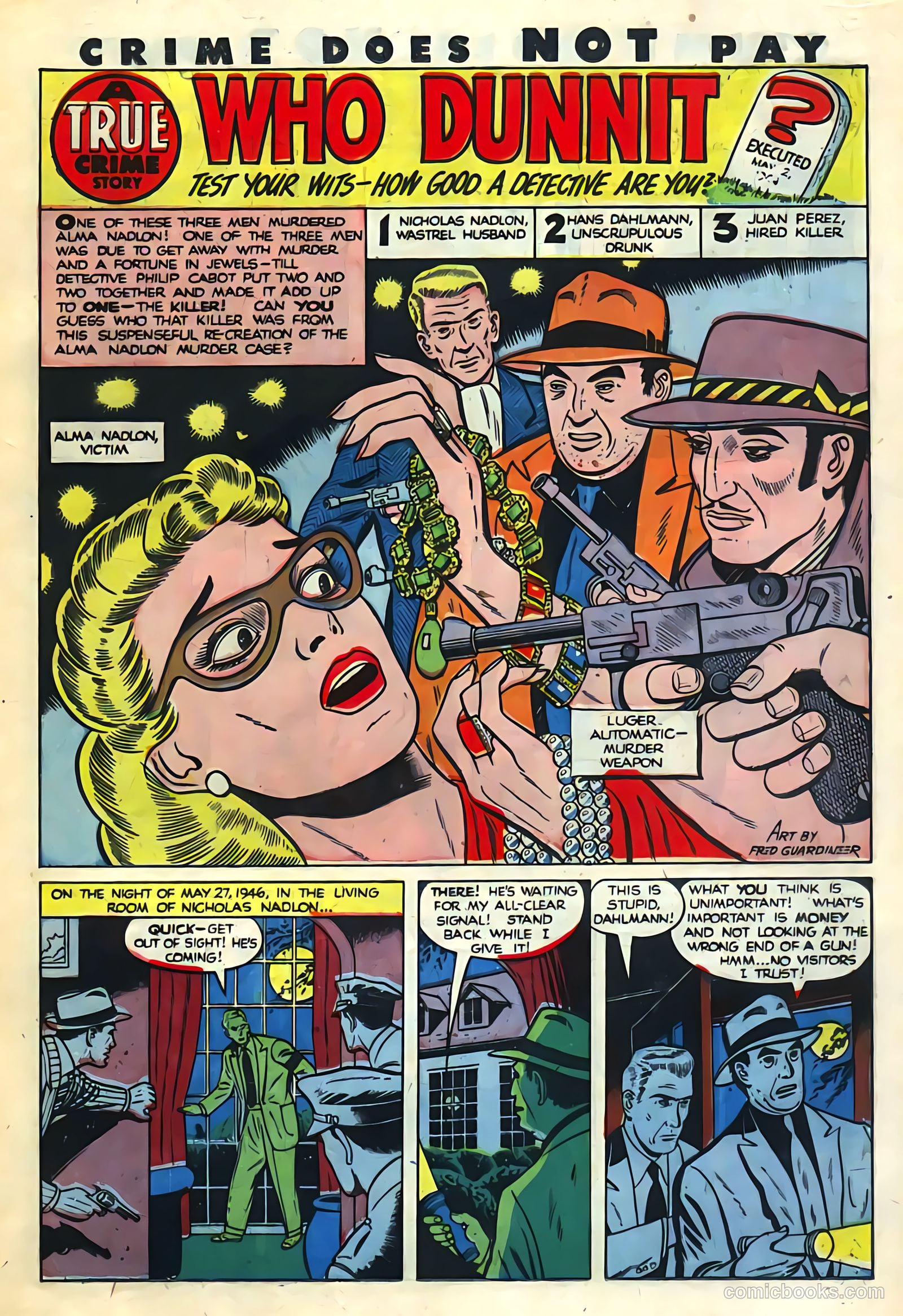 Crime Does Not Pay #86 (1950) — page 17