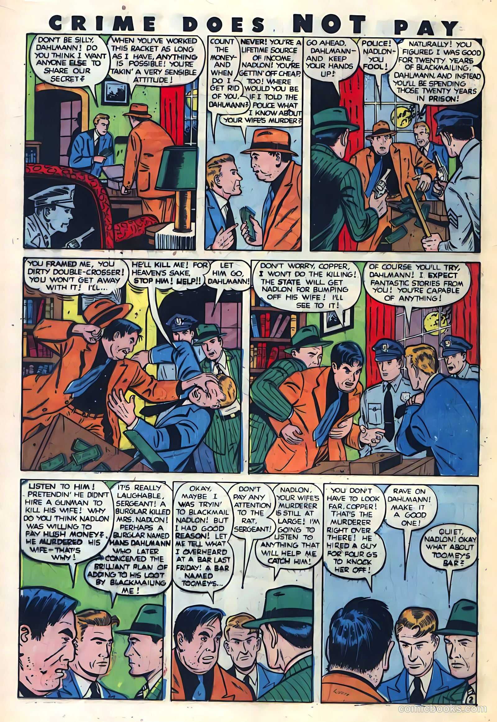 Crime Does Not Pay #86 (1950) — page 18