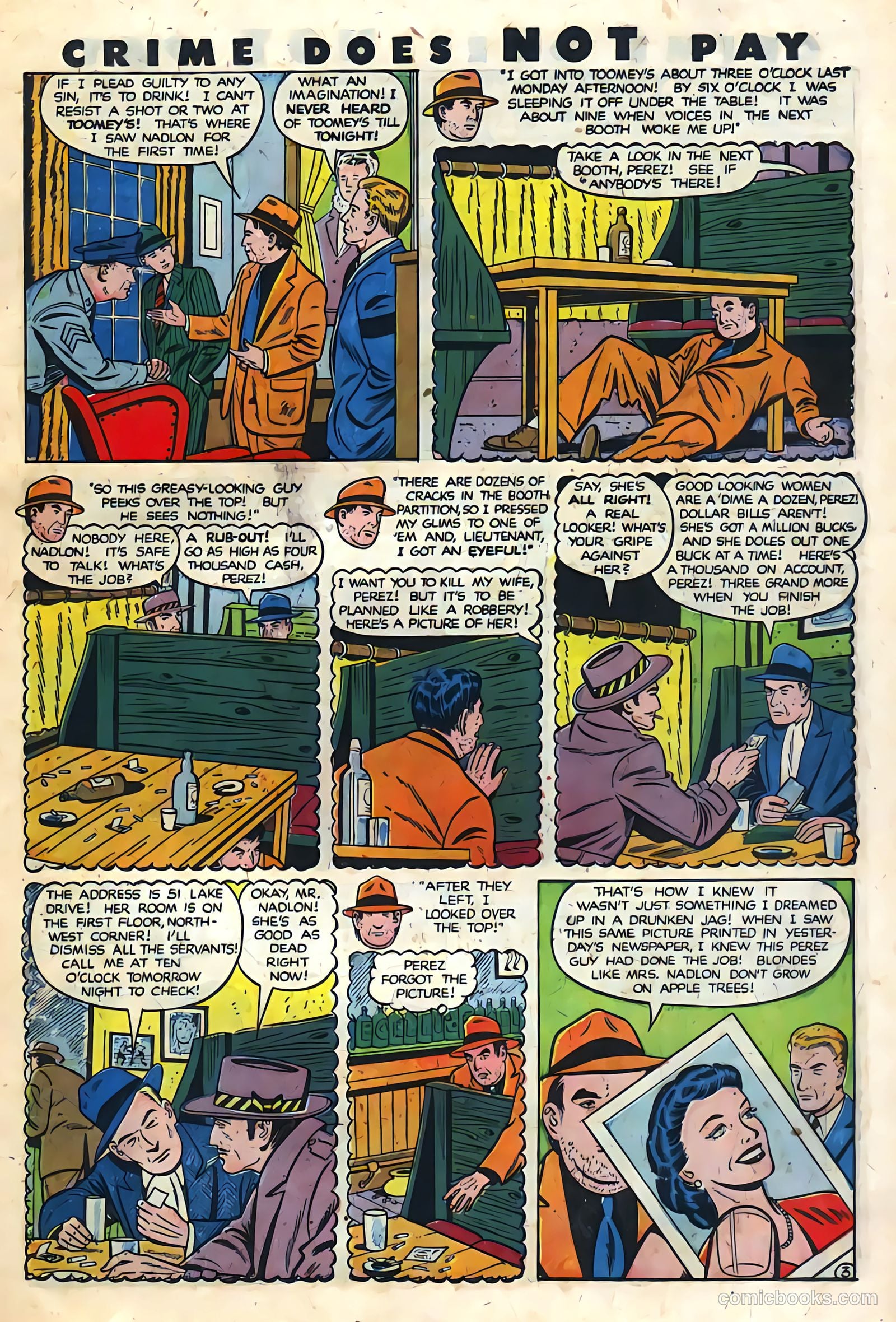 Crime Does Not Pay #86 (1950) — page 19