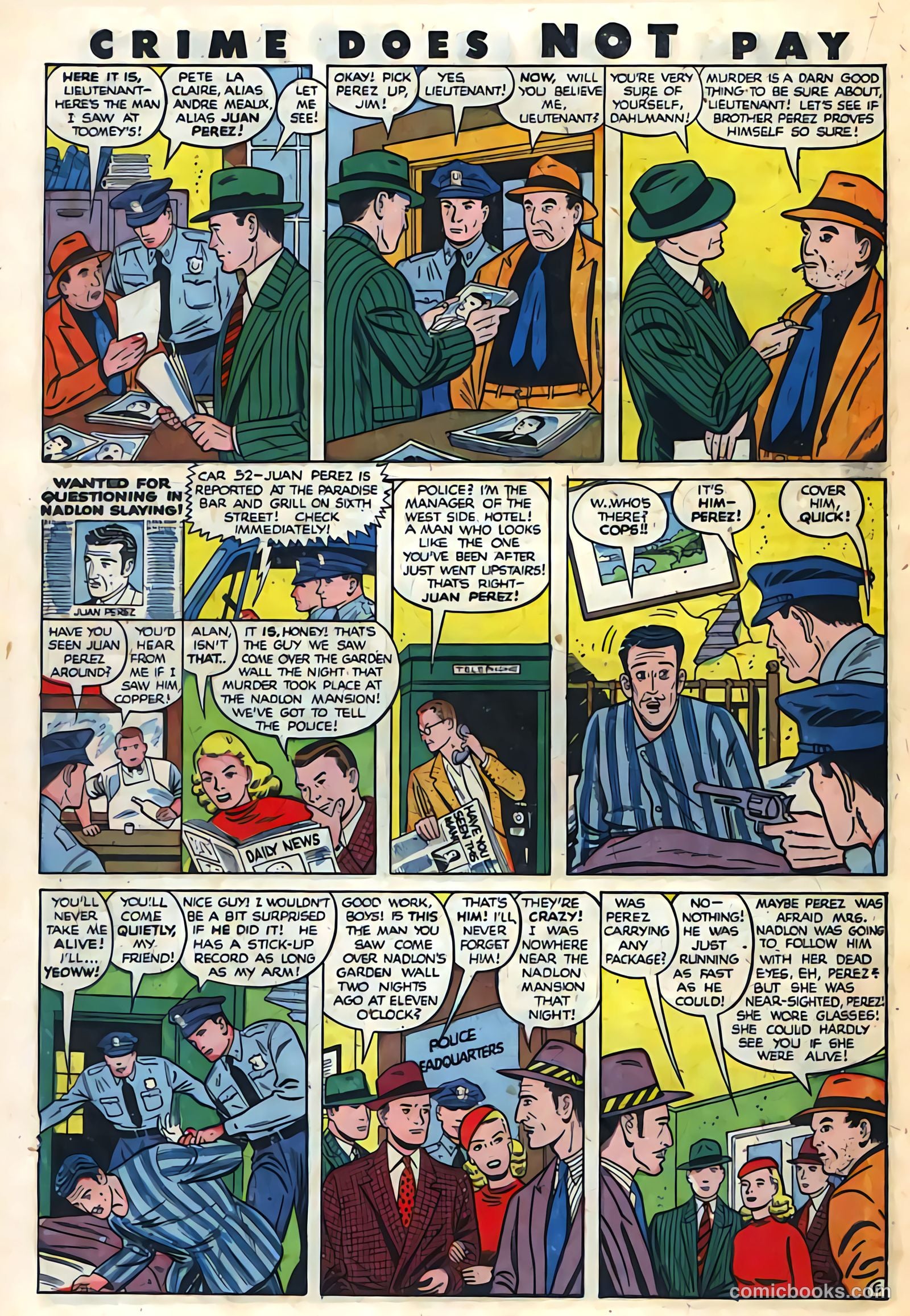 Crime Does Not Pay #86 (1950) — page 22