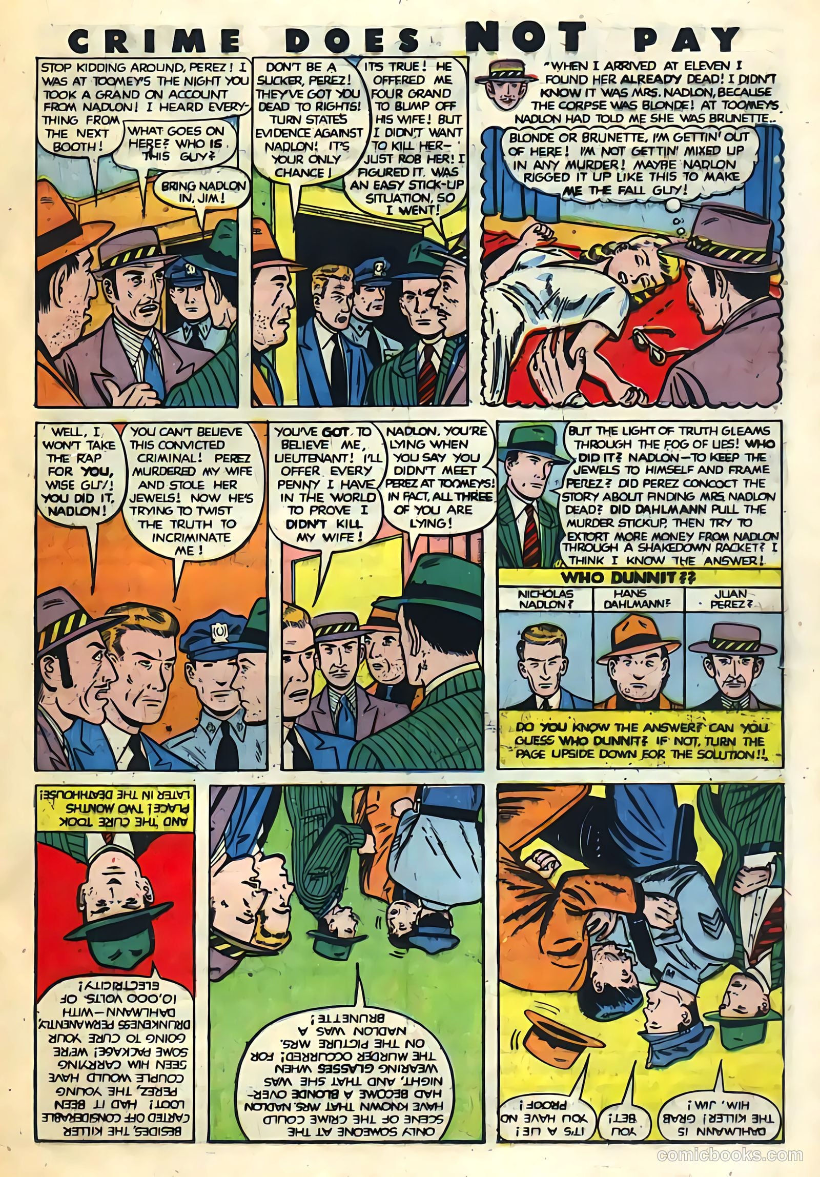 Crime Does Not Pay #86 (1950) — page 23