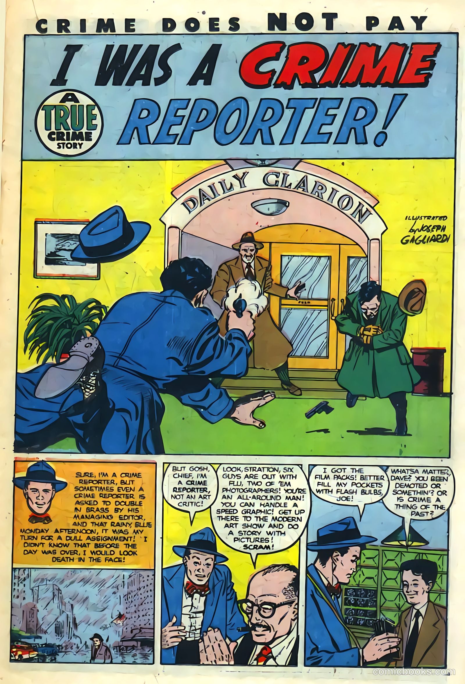Crime Does Not Pay #86 (1950) — page 28