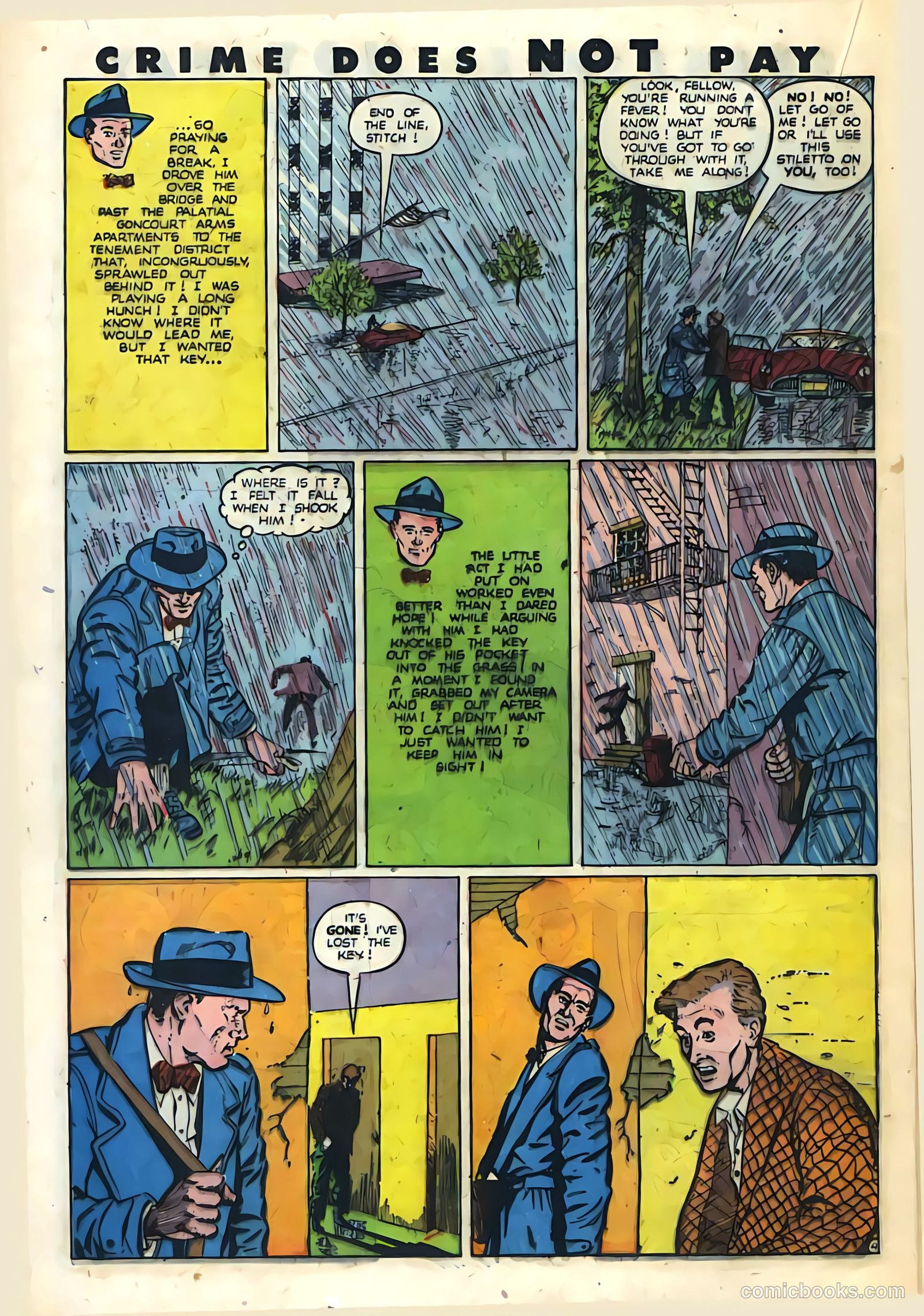 Crime Does Not Pay #86 (1950) — page 31