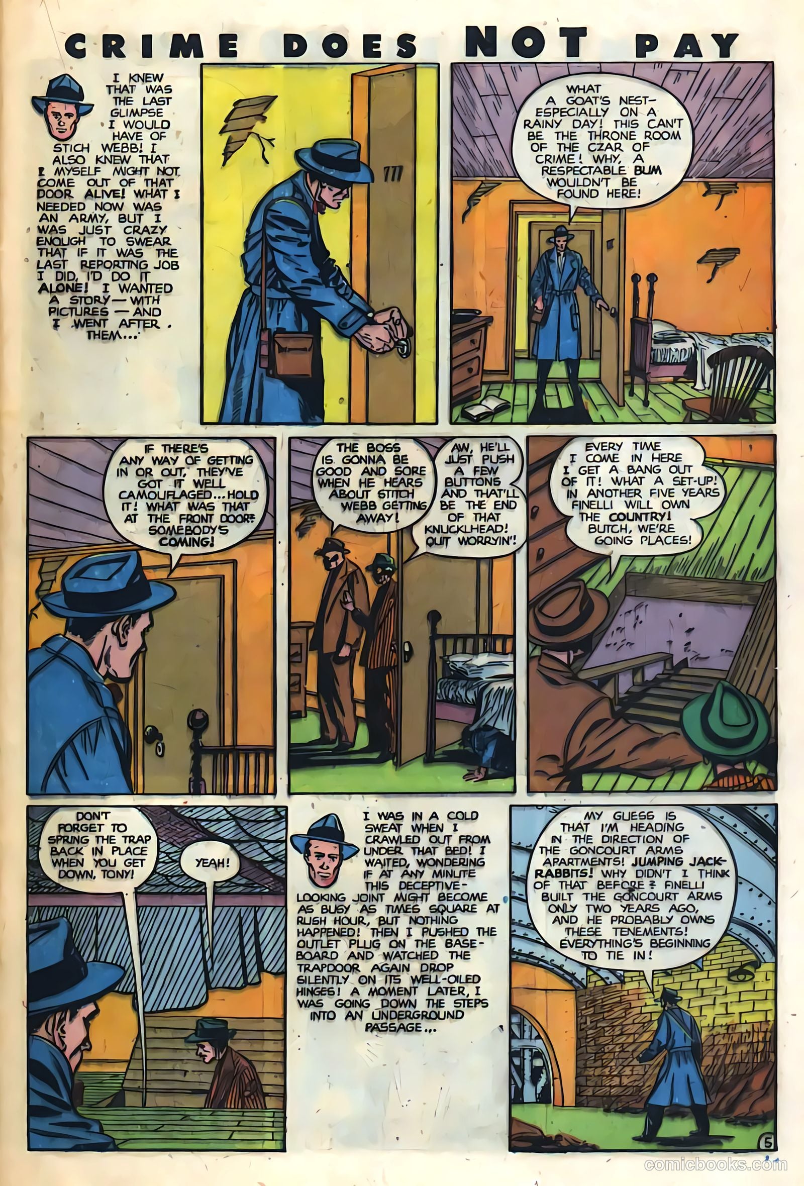 Crime Does Not Pay #86 (1950) — page 32