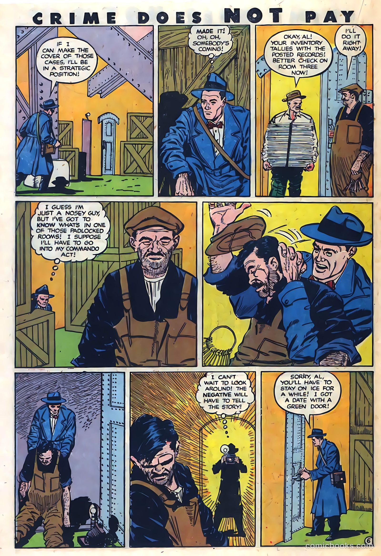 Crime Does Not Pay #86 (1950) — page 33