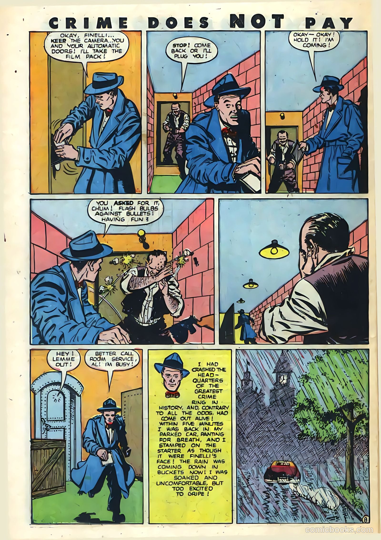 Crime Does Not Pay #86 (1950) — page 35