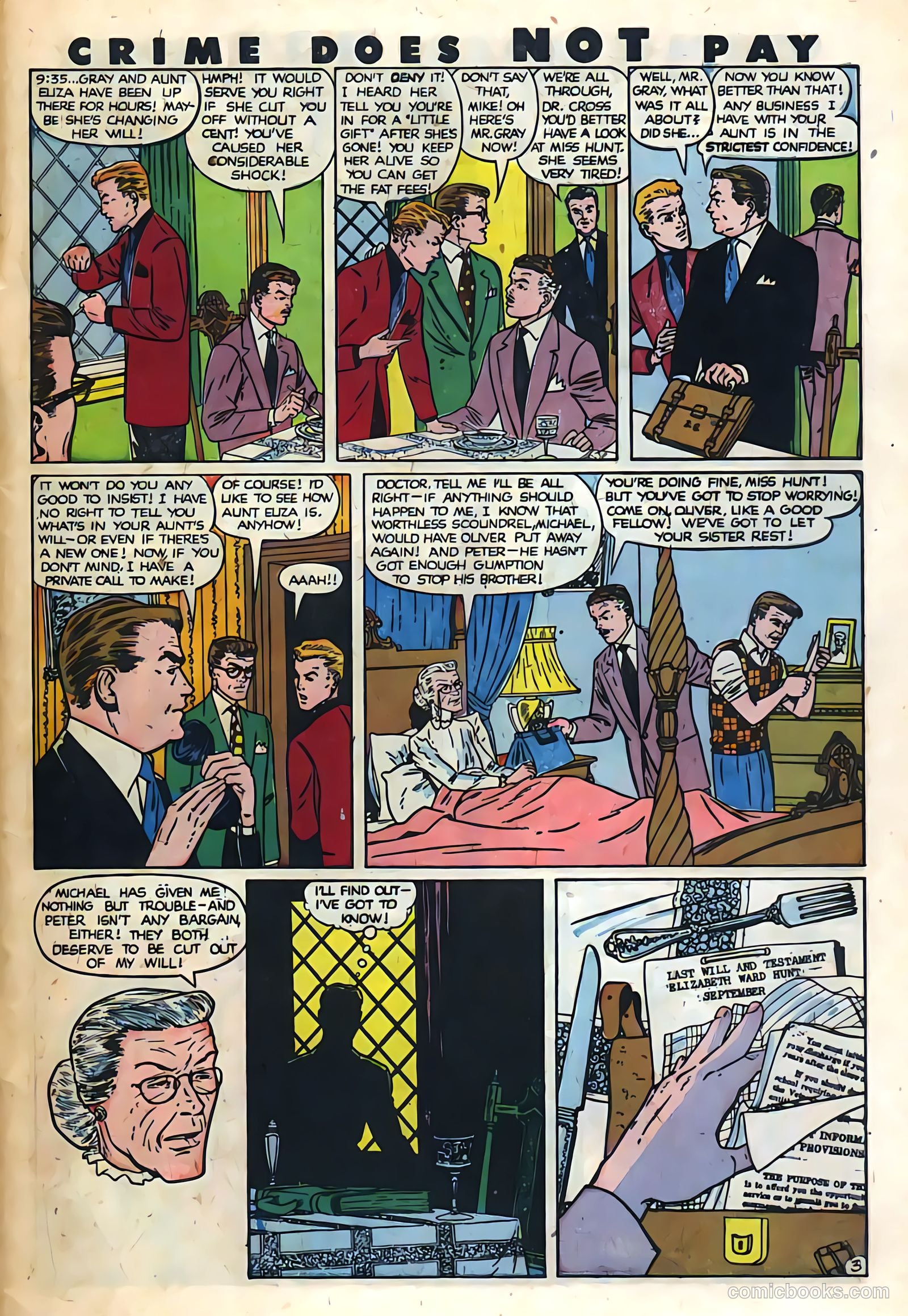 Crime Does Not Pay #86 (1950) — page 42