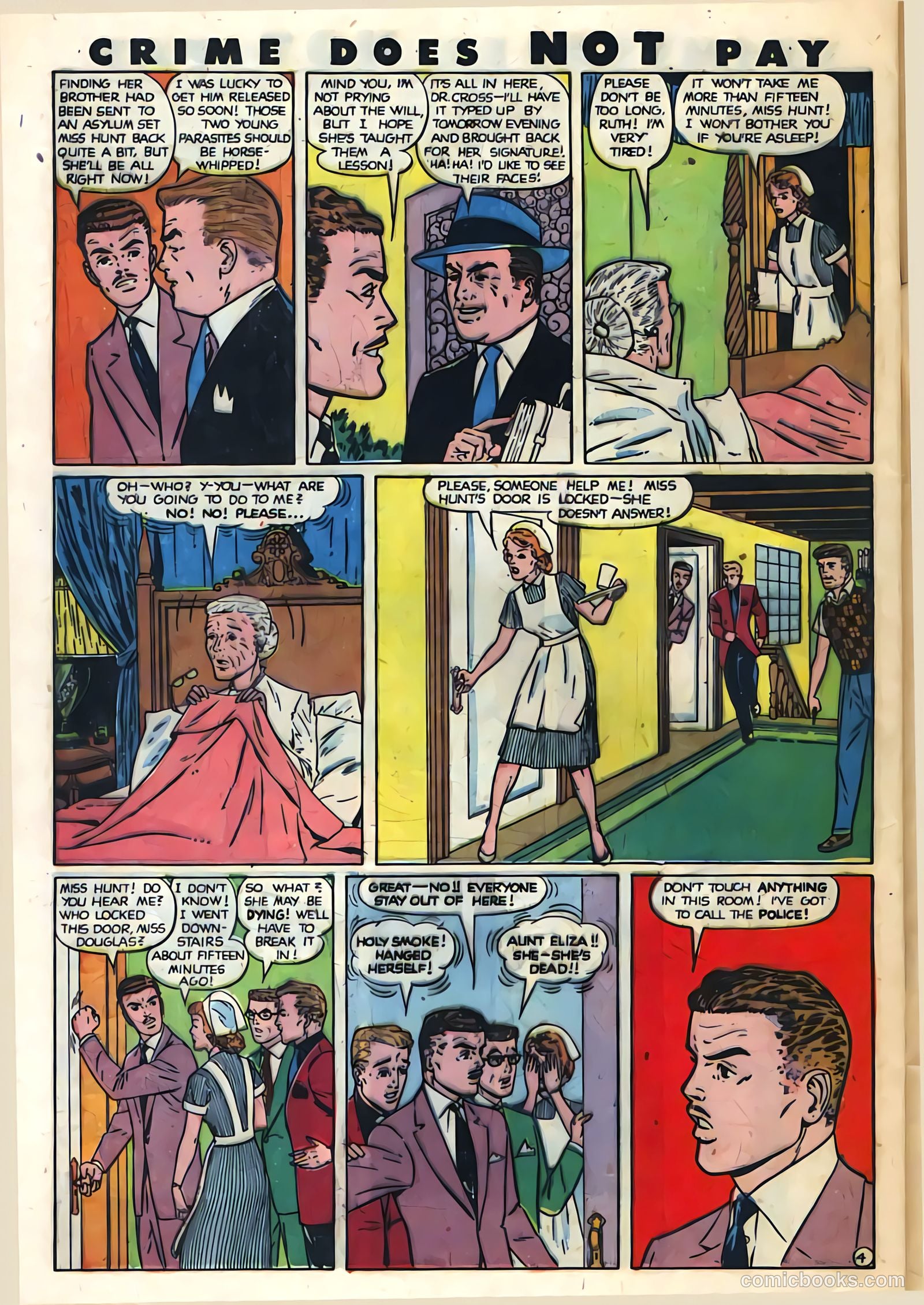 Crime Does Not Pay #86 (1950) — page 43
