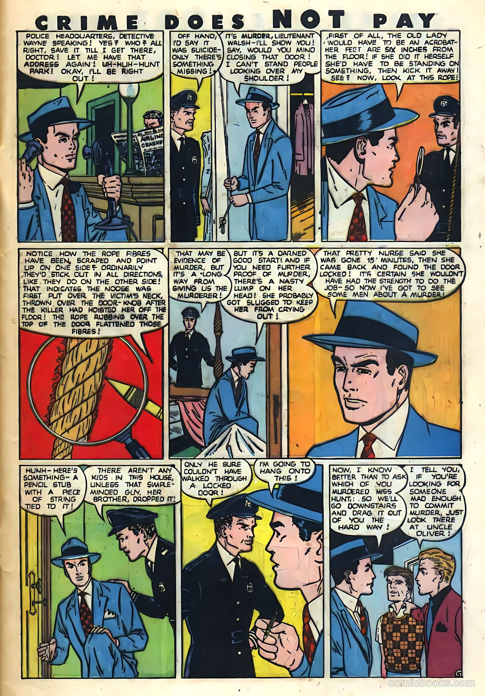 Crime Does Not Pay #86 (1950) — page 44