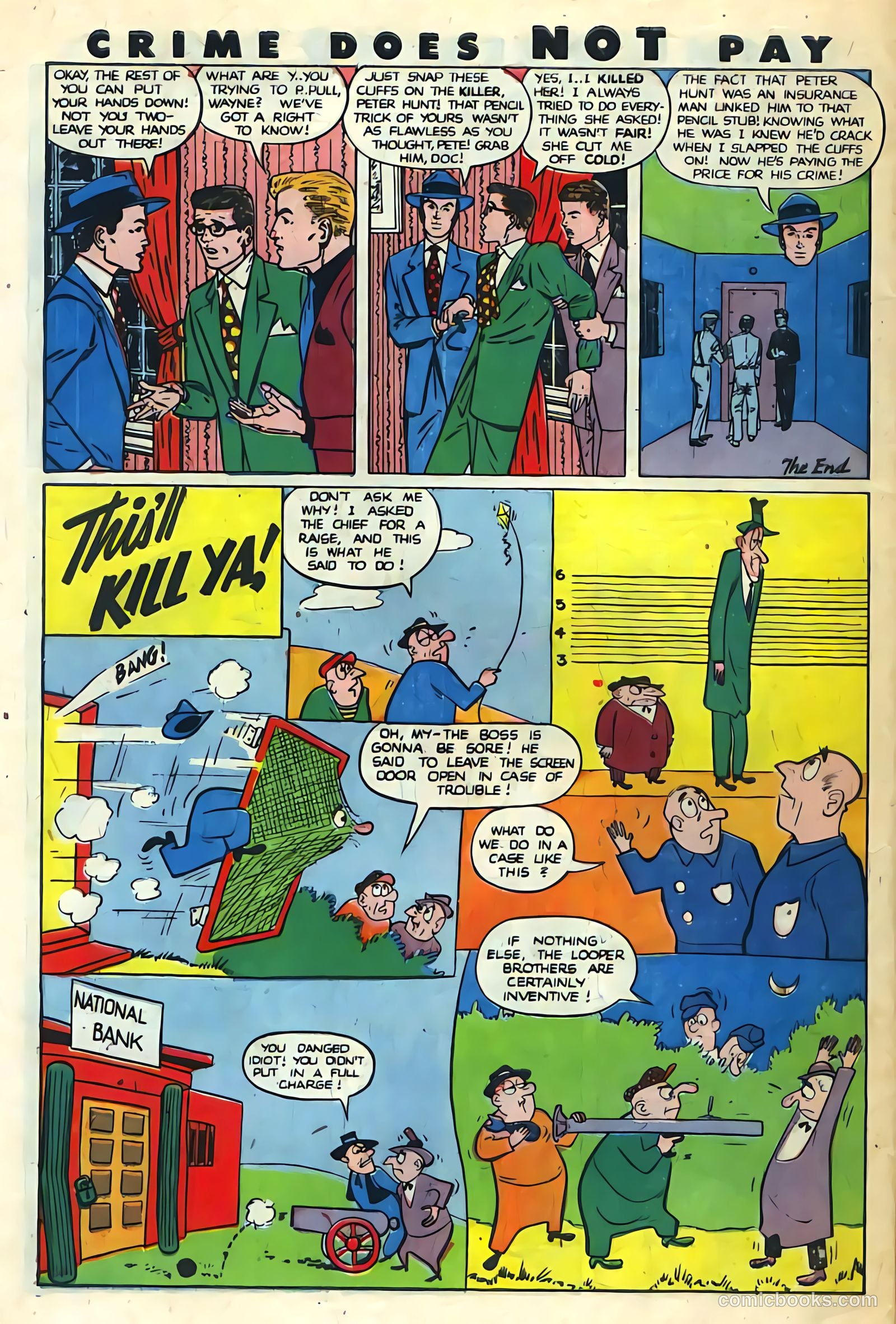 Crime Does Not Pay #86 (1950) — page 47