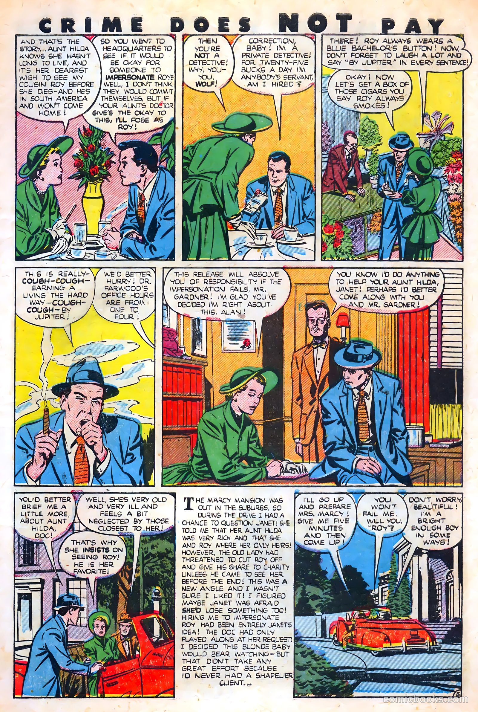 Crime Does Not Pay #88 (1950) — page 5