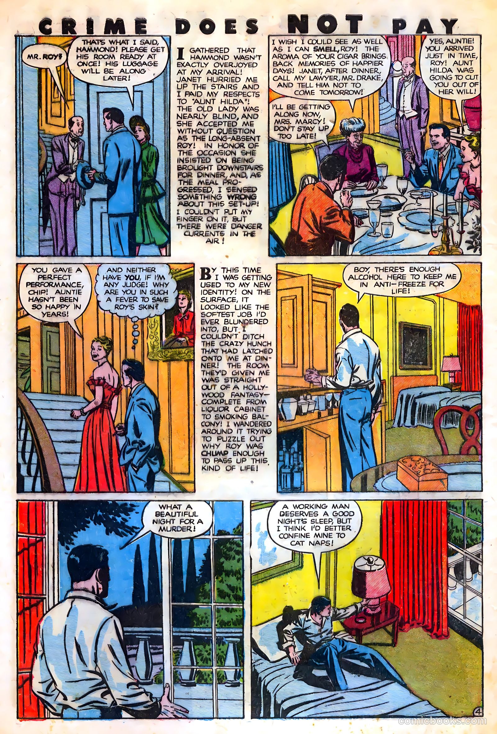 Crime Does Not Pay #88 (1950) — page 6