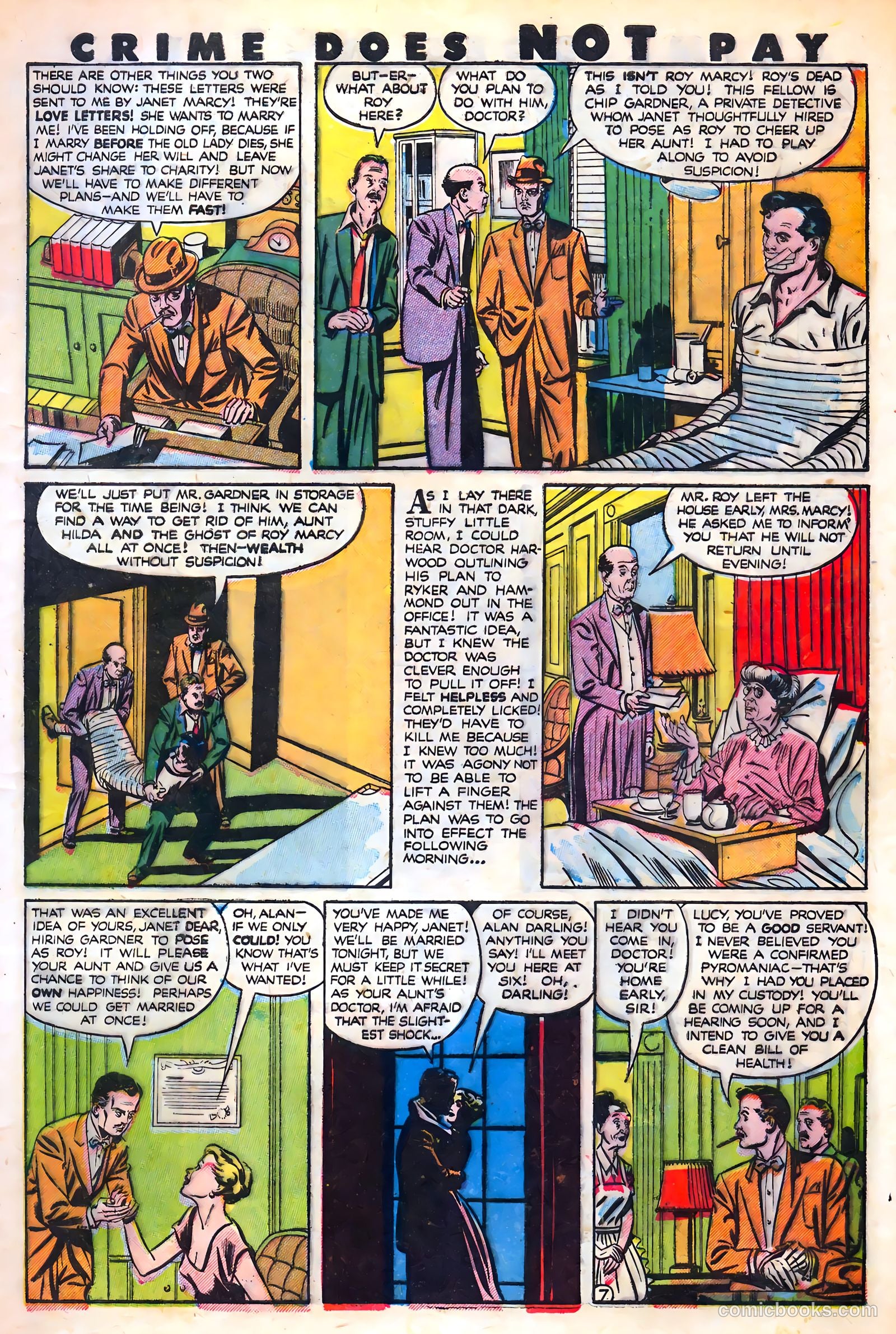 Crime Does Not Pay #88 (1950) — page 9