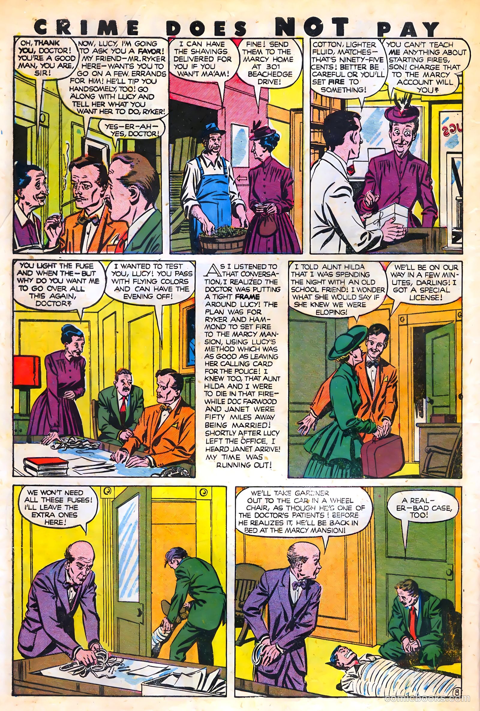Crime Does Not Pay #88 (1950) — page 10