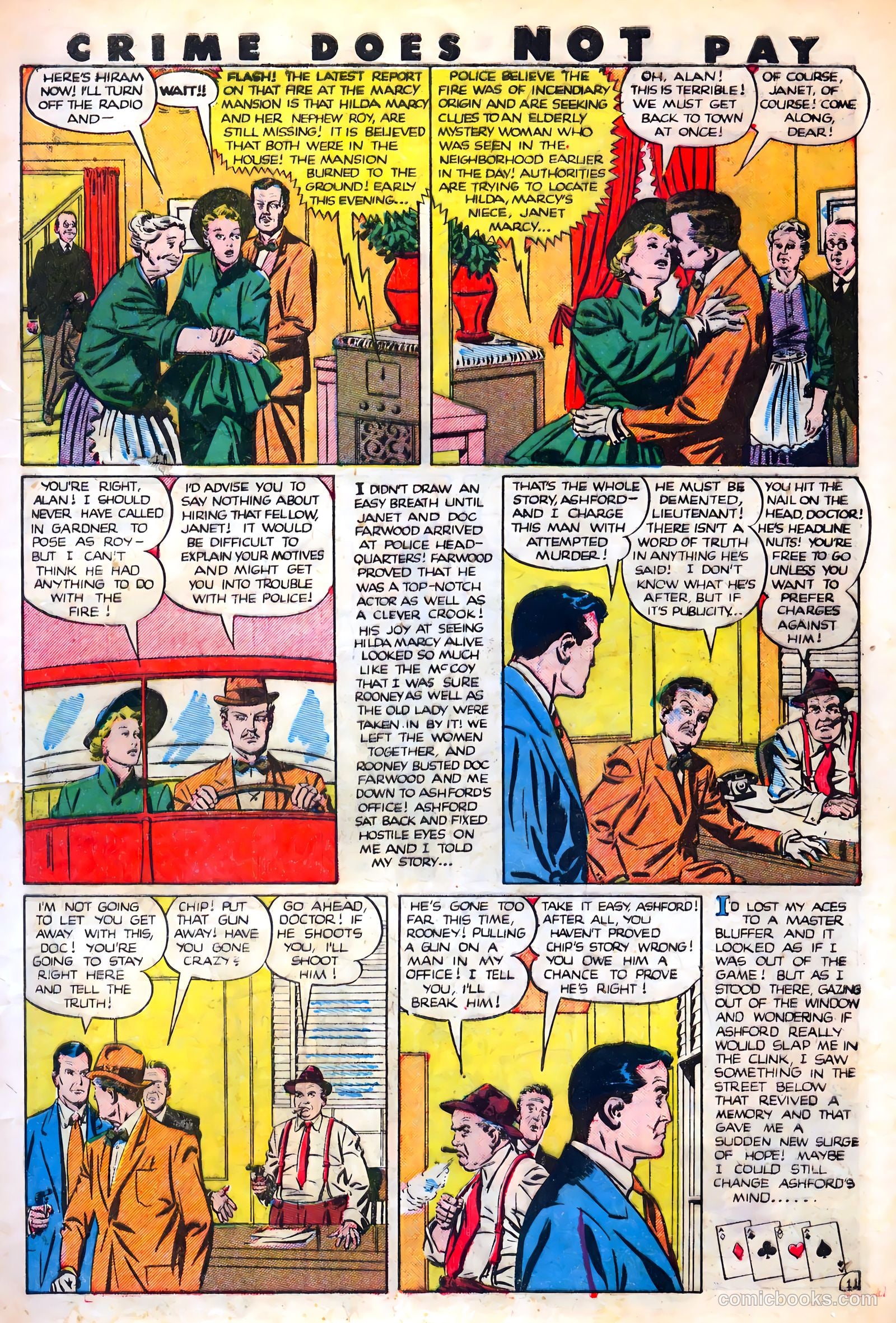 Crime Does Not Pay #88 (1950) — page 13