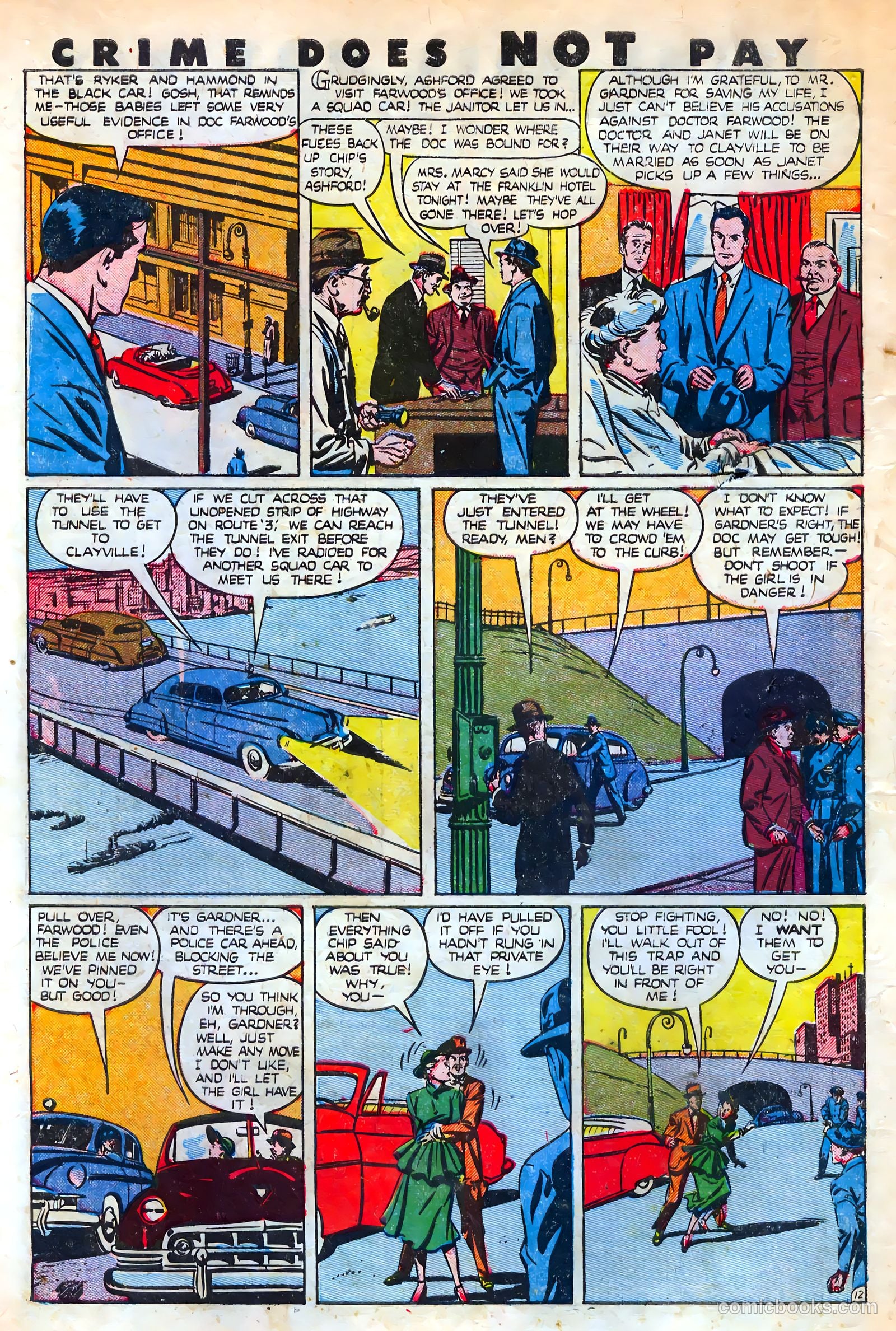 Crime Does Not Pay #88 (1950) — page 14