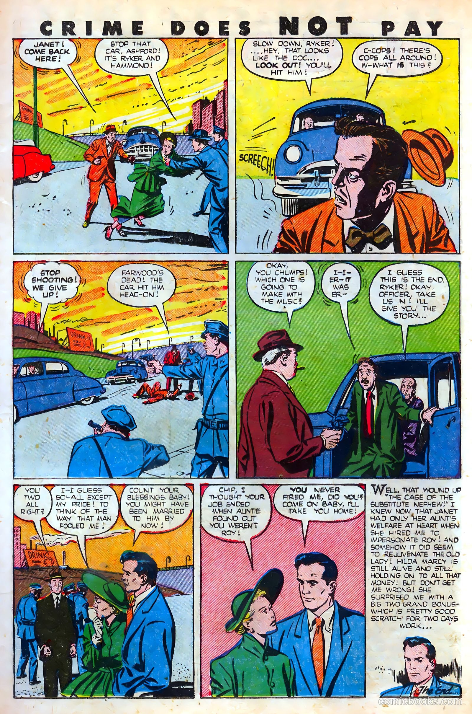 Crime Does Not Pay #88 (1950) — page 15