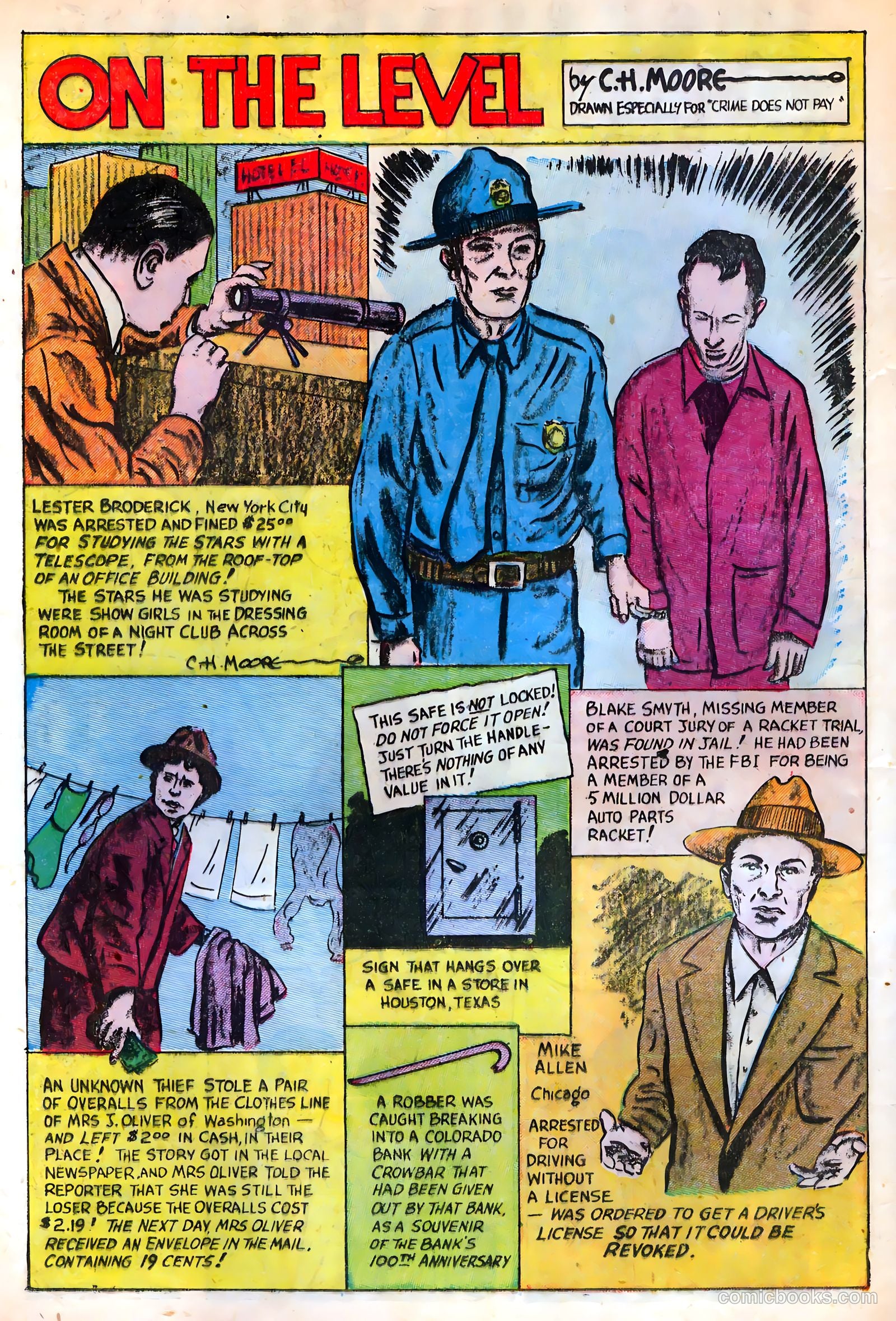 Crime Does Not Pay #88 (1950) — page 16